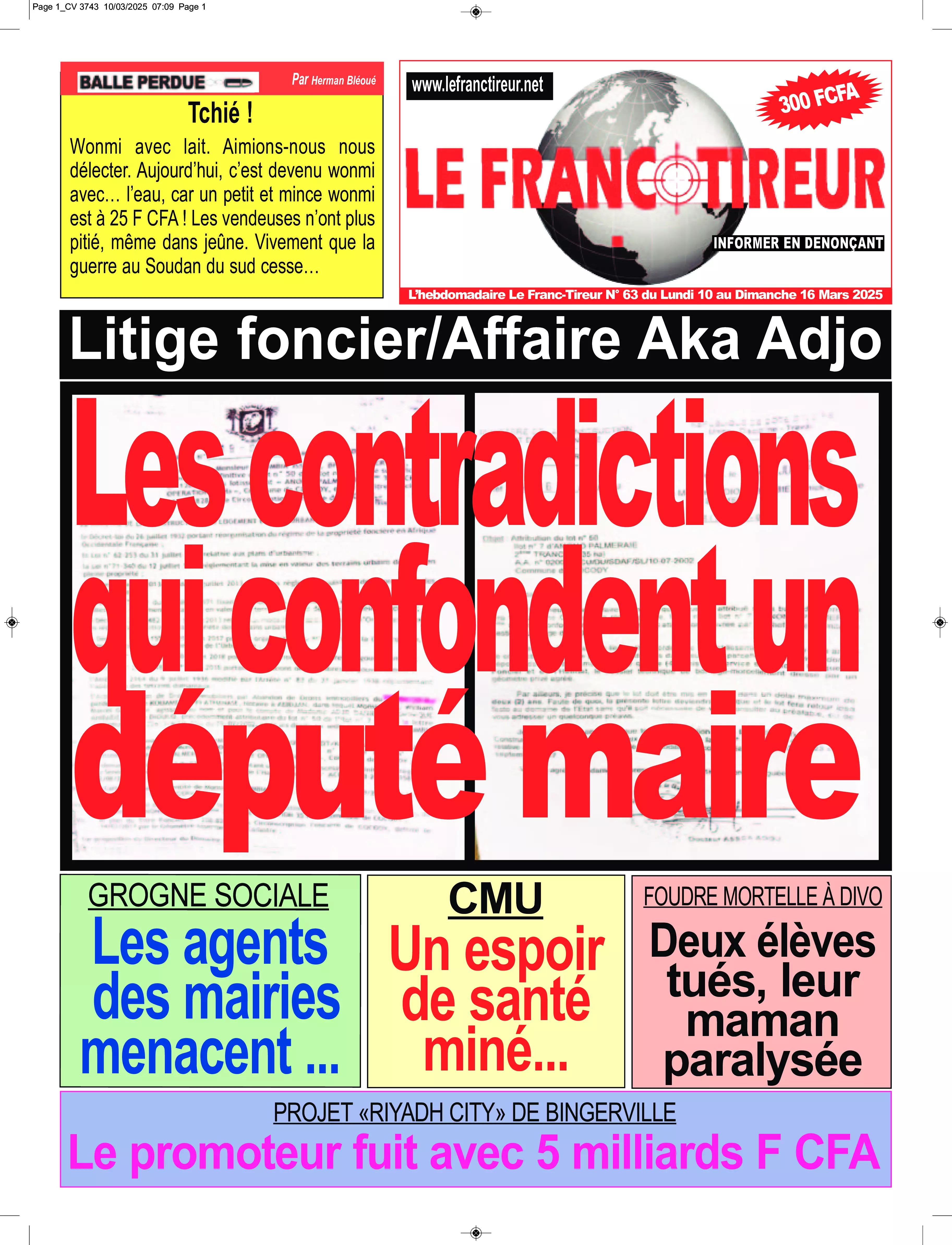 N° 63 - 2025-03-10