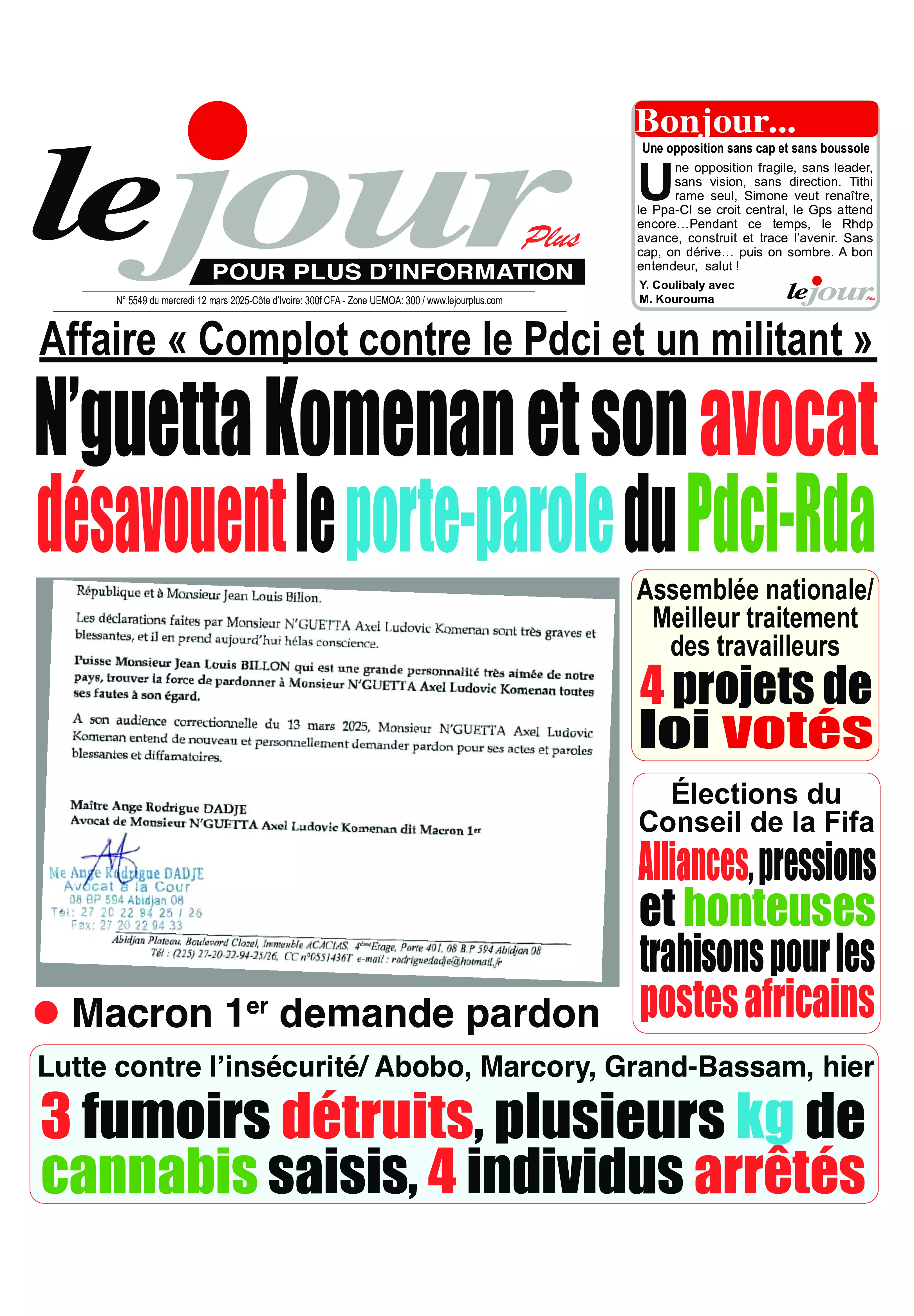 N° 5549 - 2025-03-12
