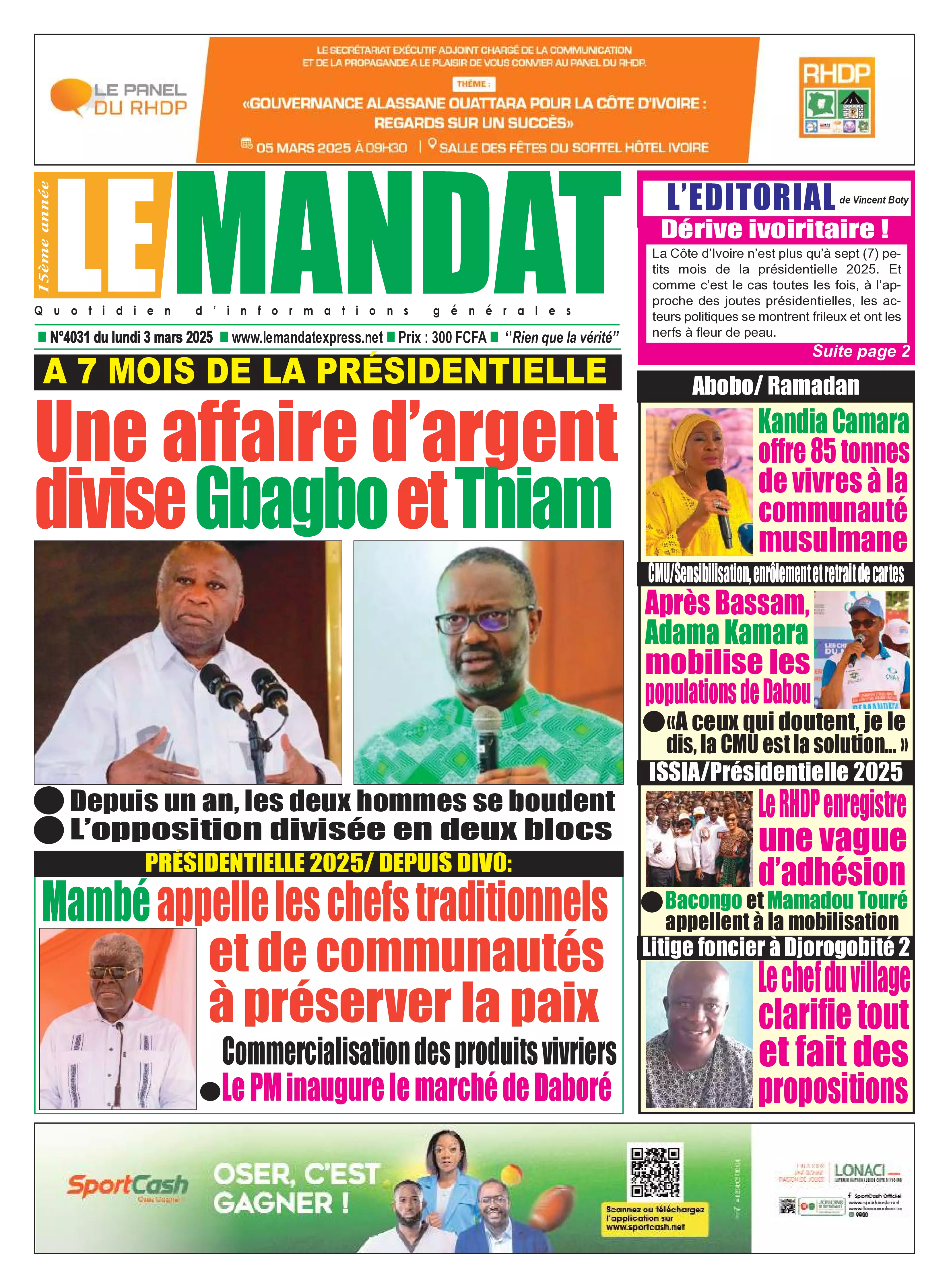 N° 4031 - 2025-03-03