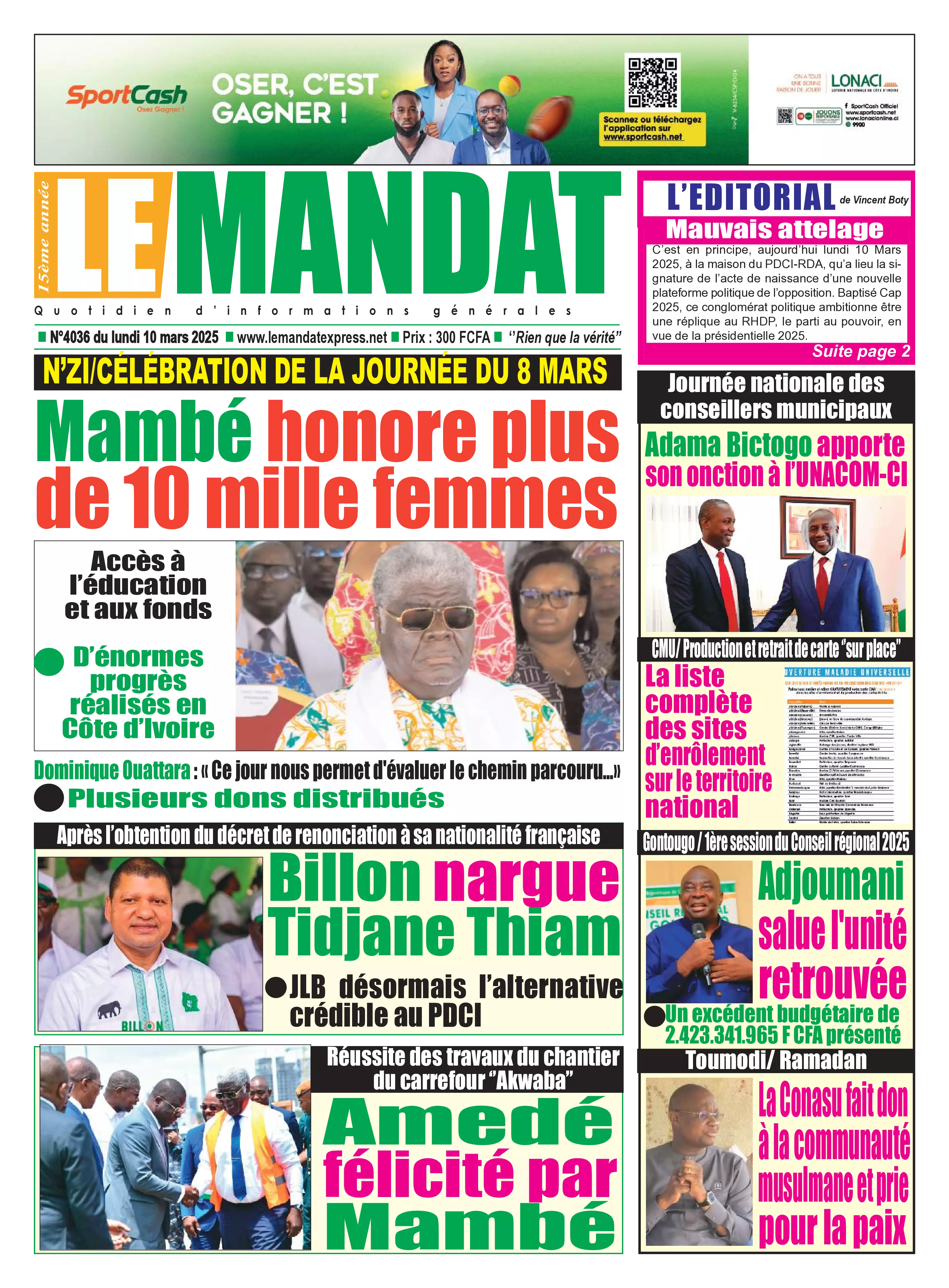 N° 4036 - 2025-03-10