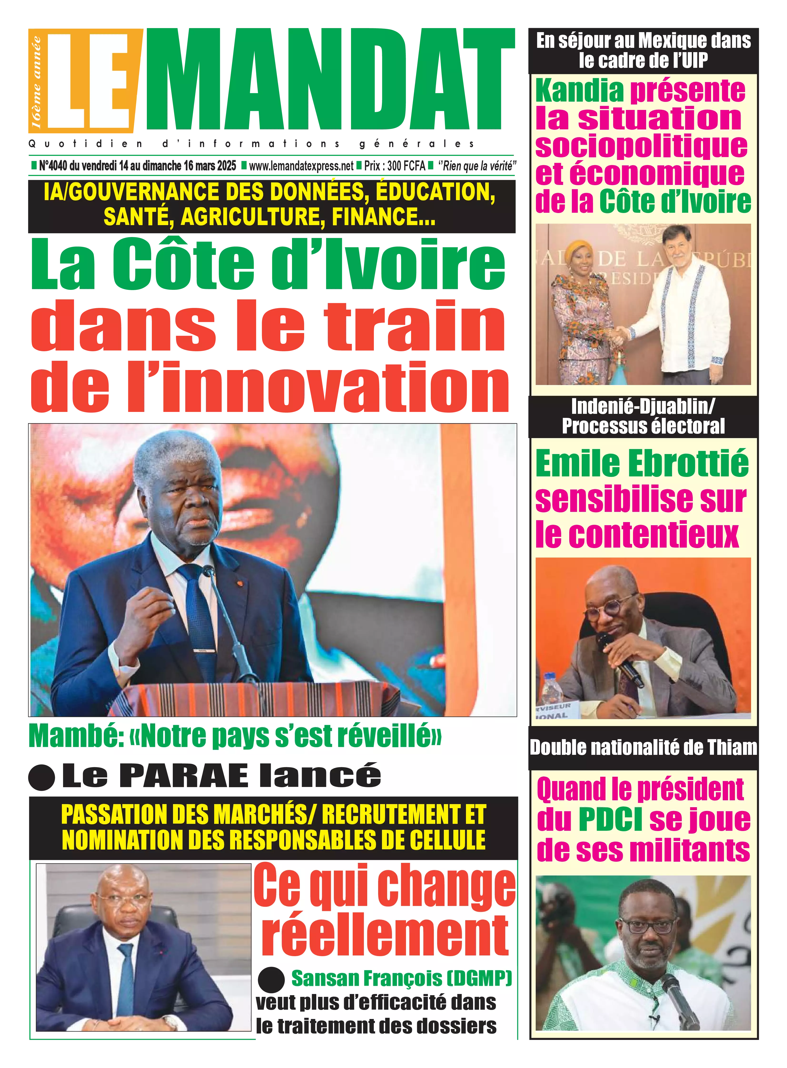 N° 4040 - 2025-03-14