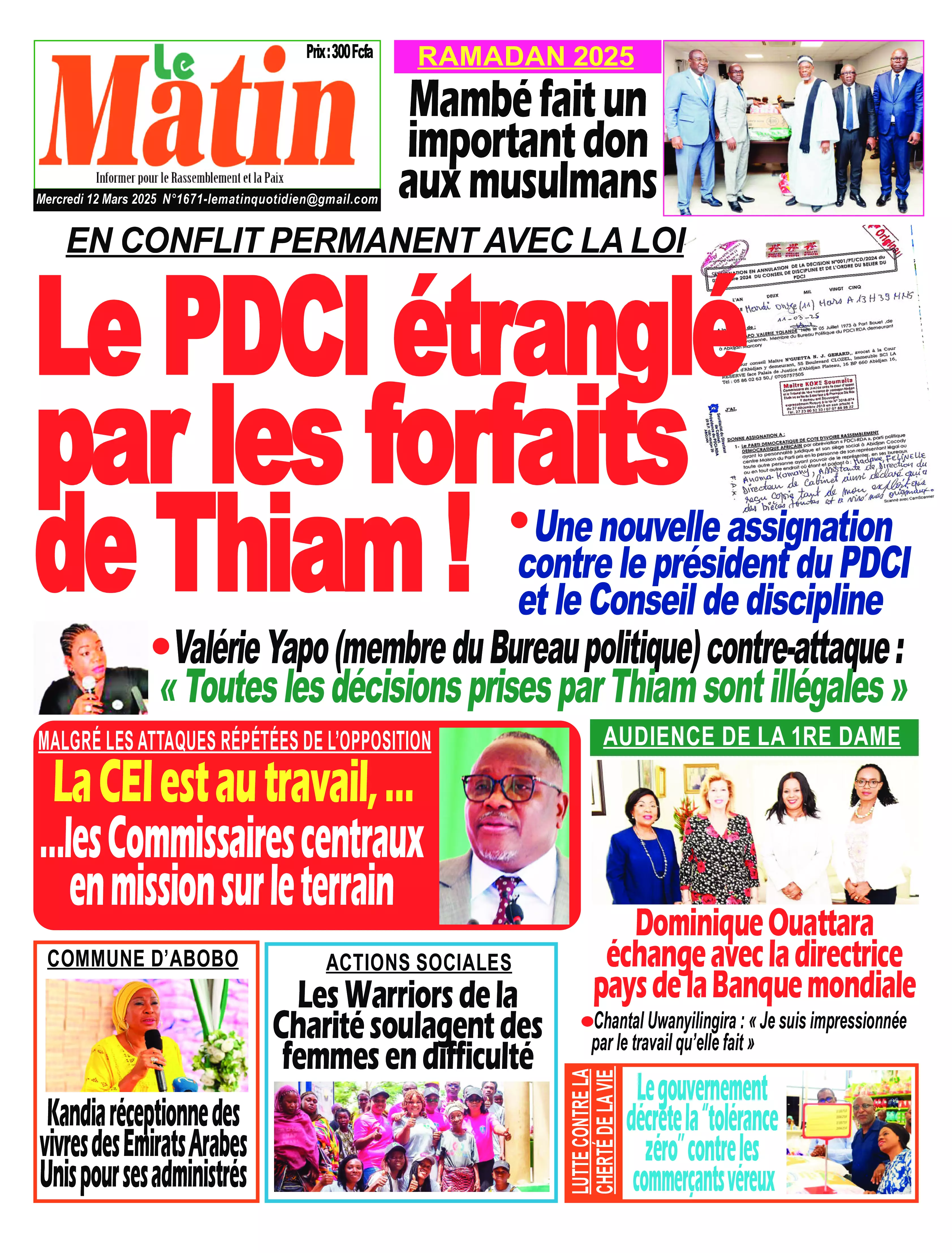 N° 1671 - 2025-03-12