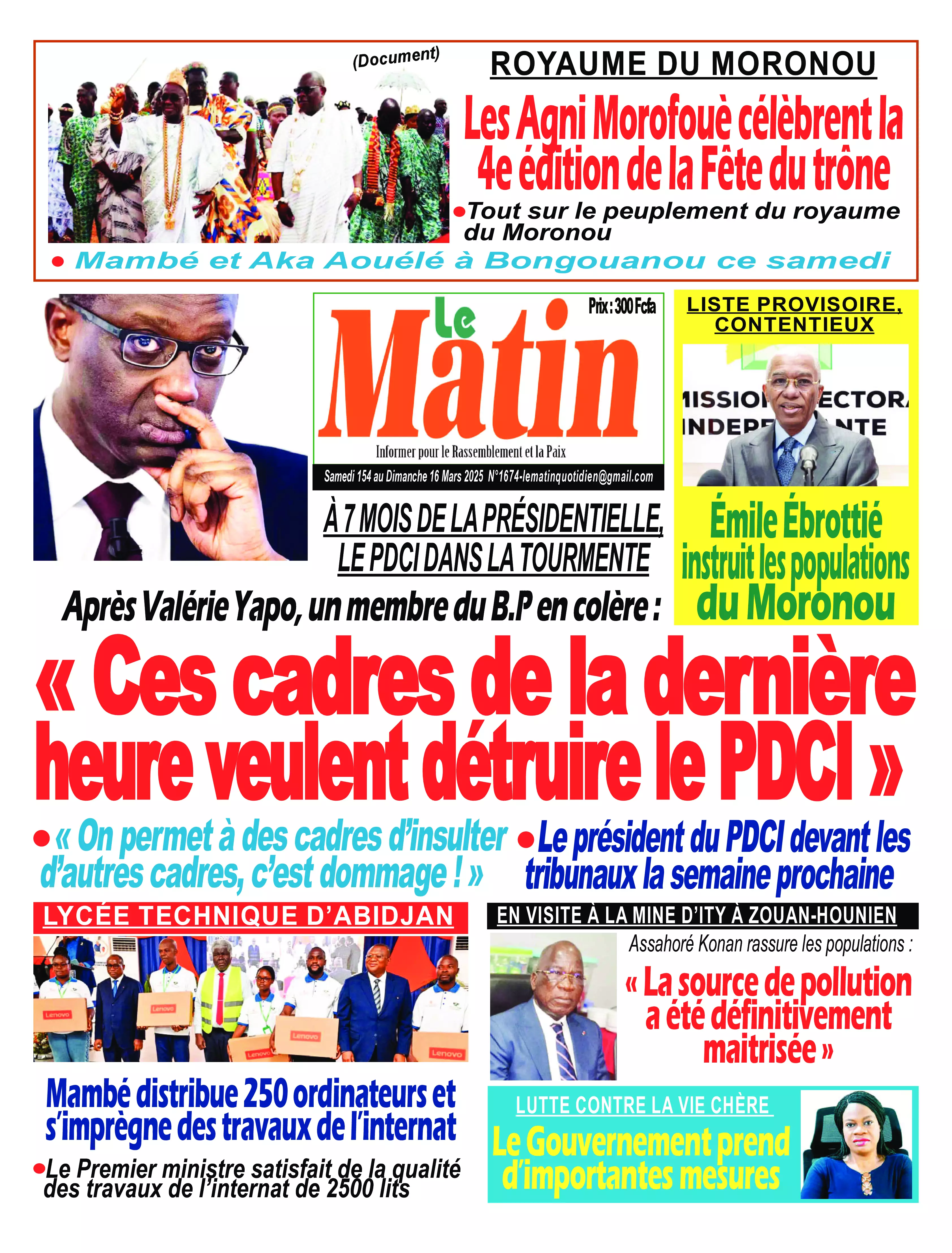 N° 1674 - 2025-03-15