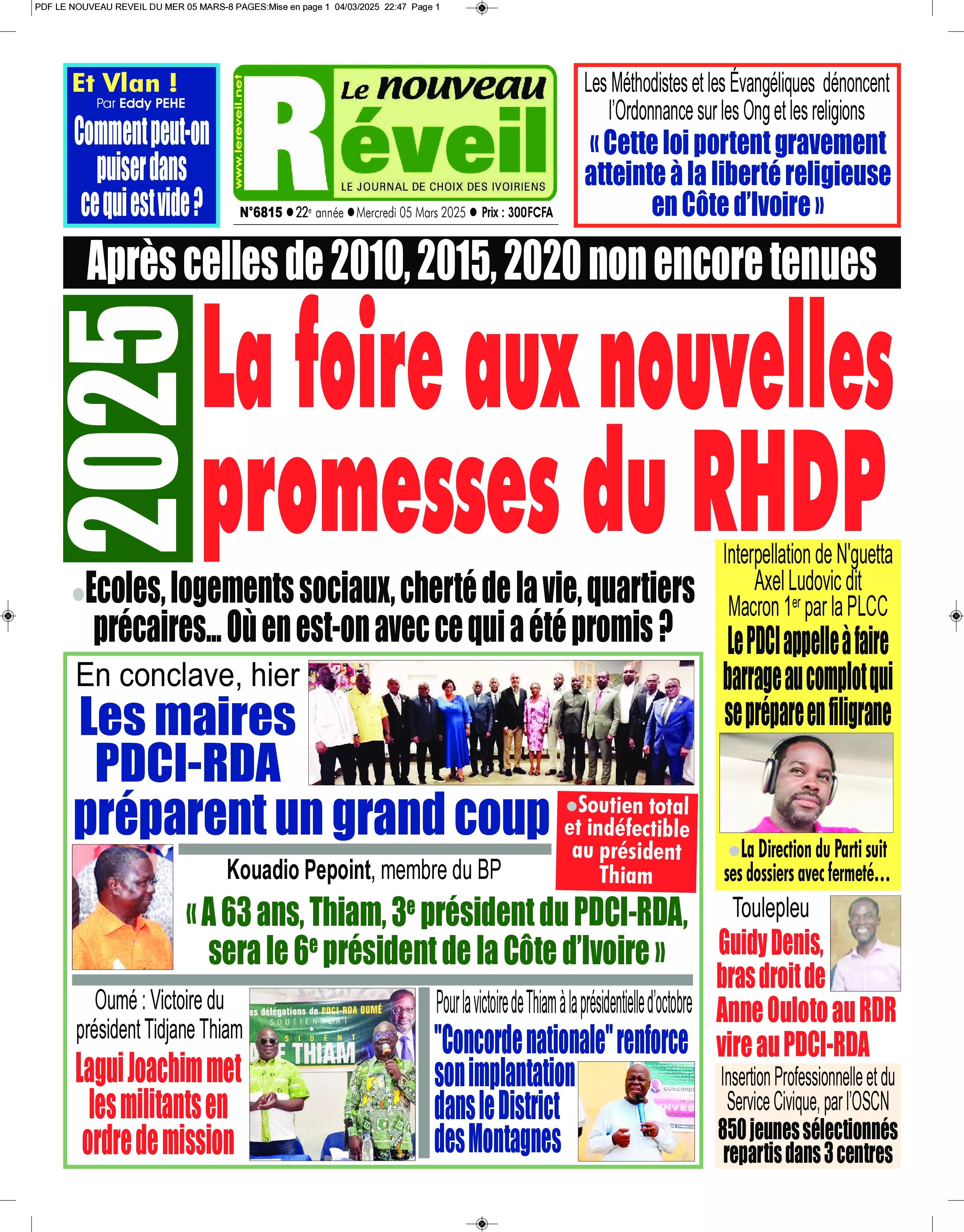 N° 6815 - 2025-03-05