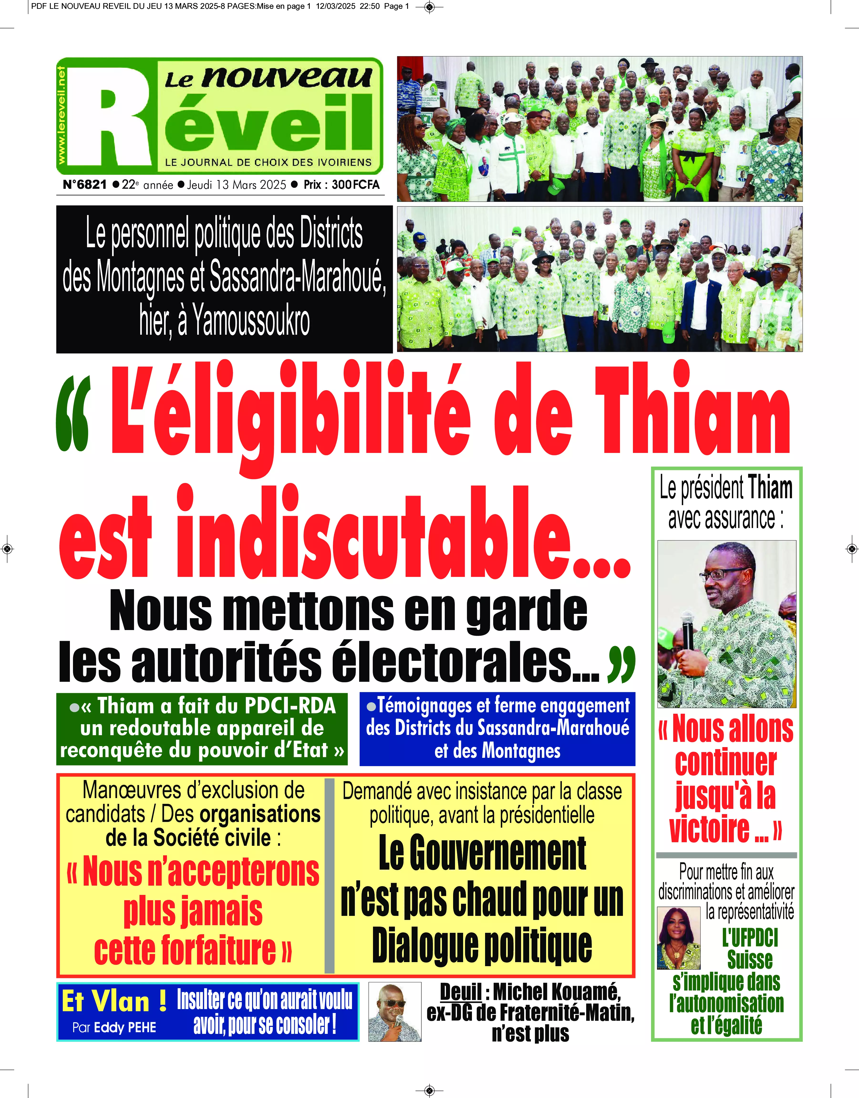 N° 6821 - 2025-03-13