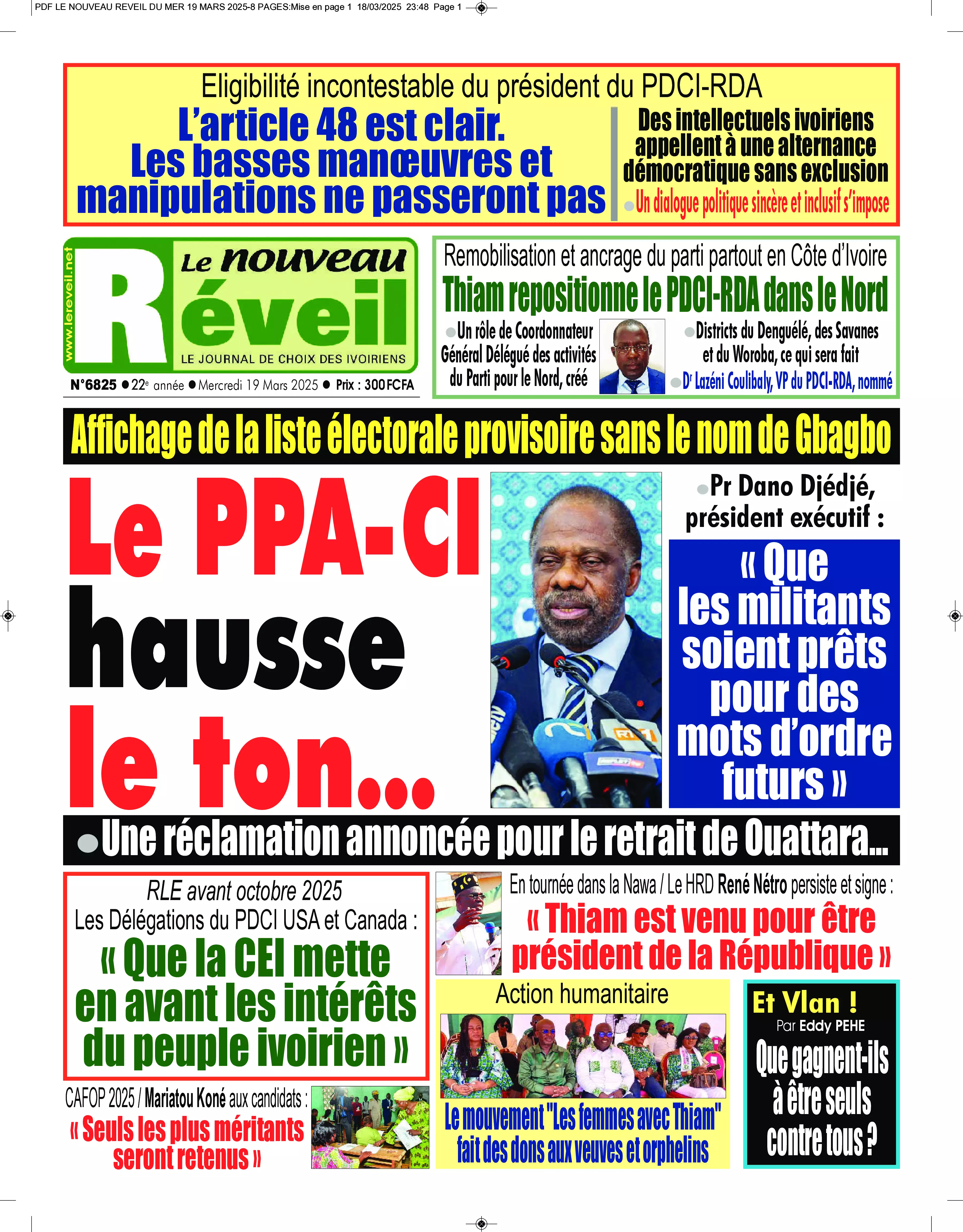 N° 6825 - 2025-03-19