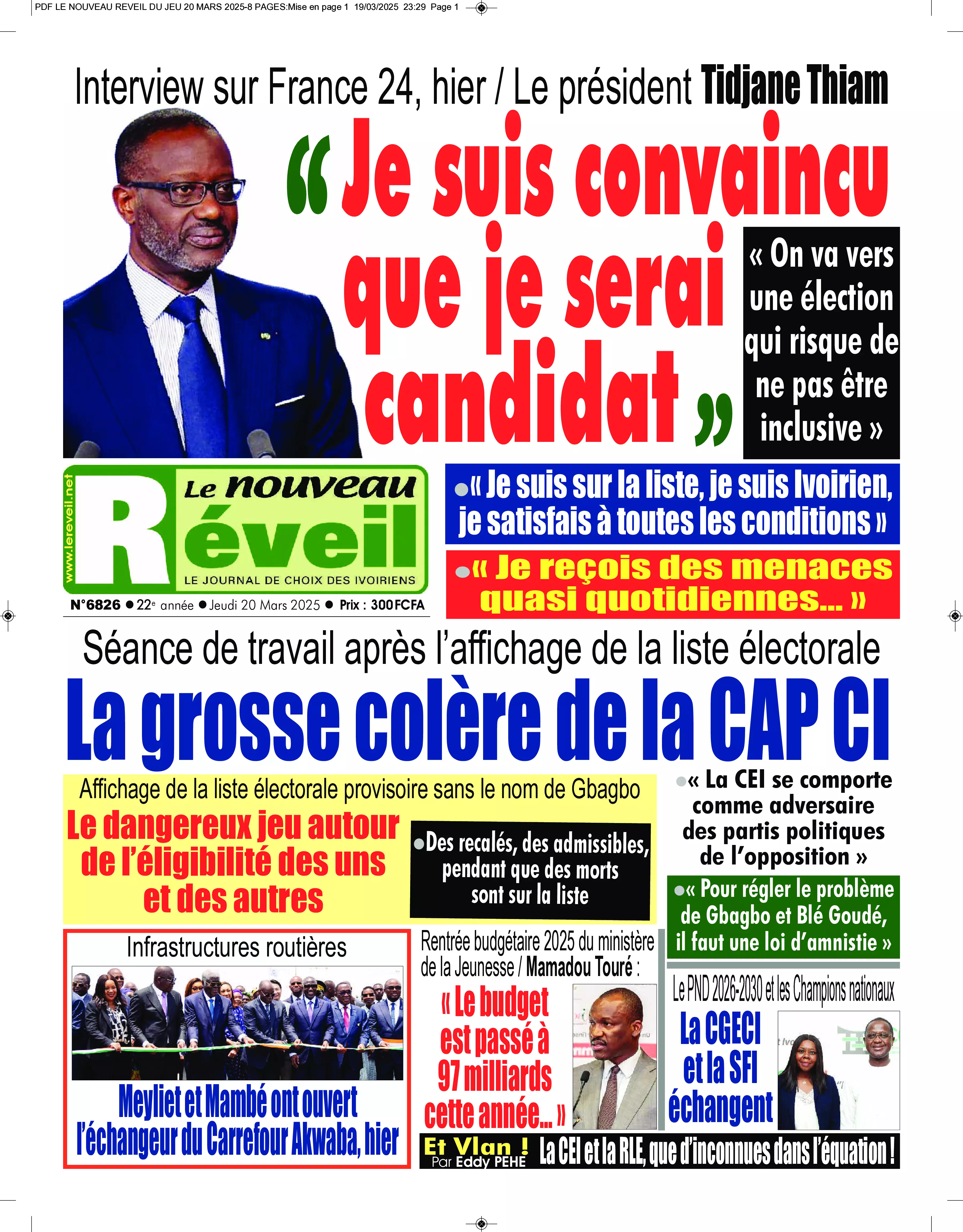 LE NOUVEAU REVEIL