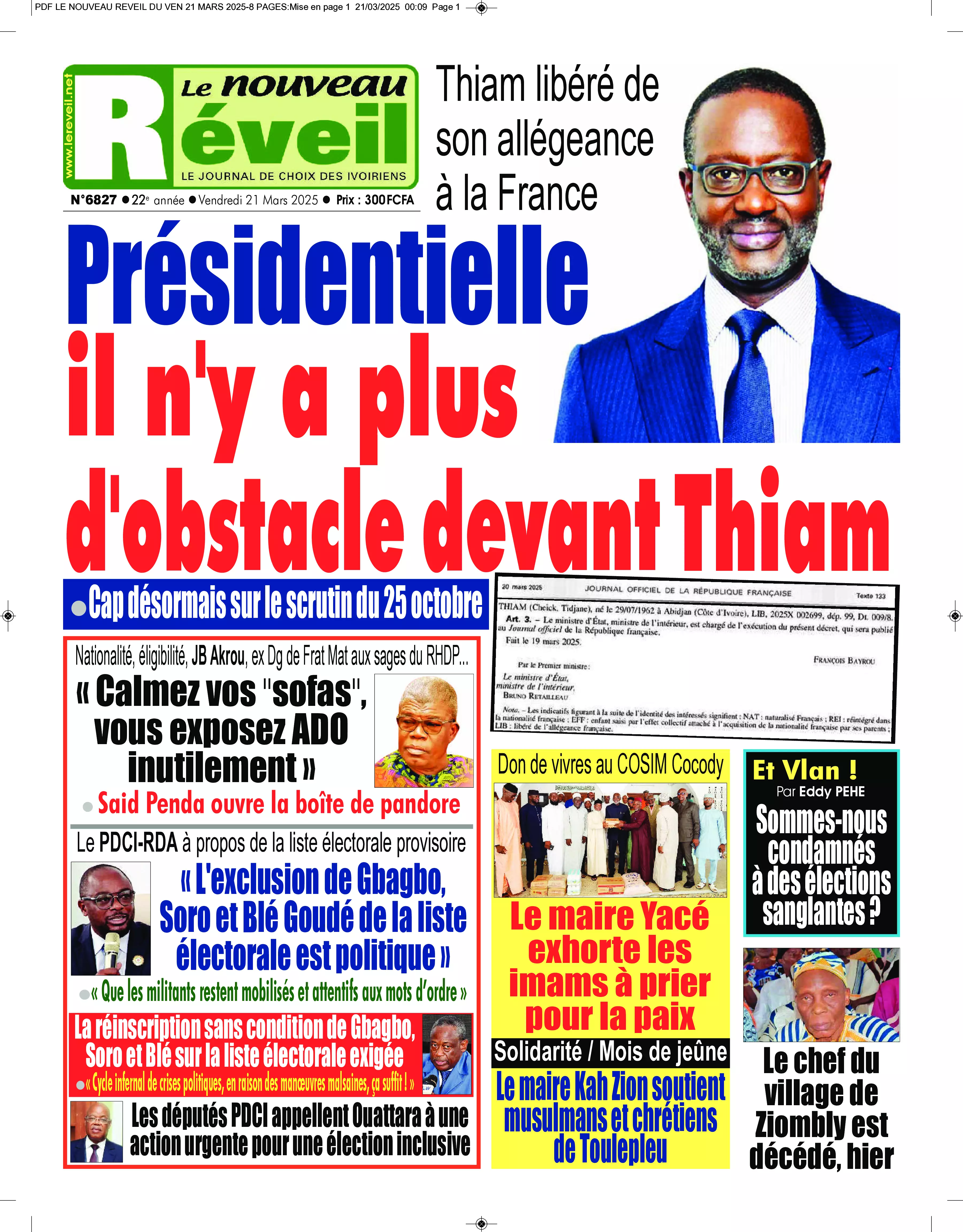 LE NOUVEAU REVEIL