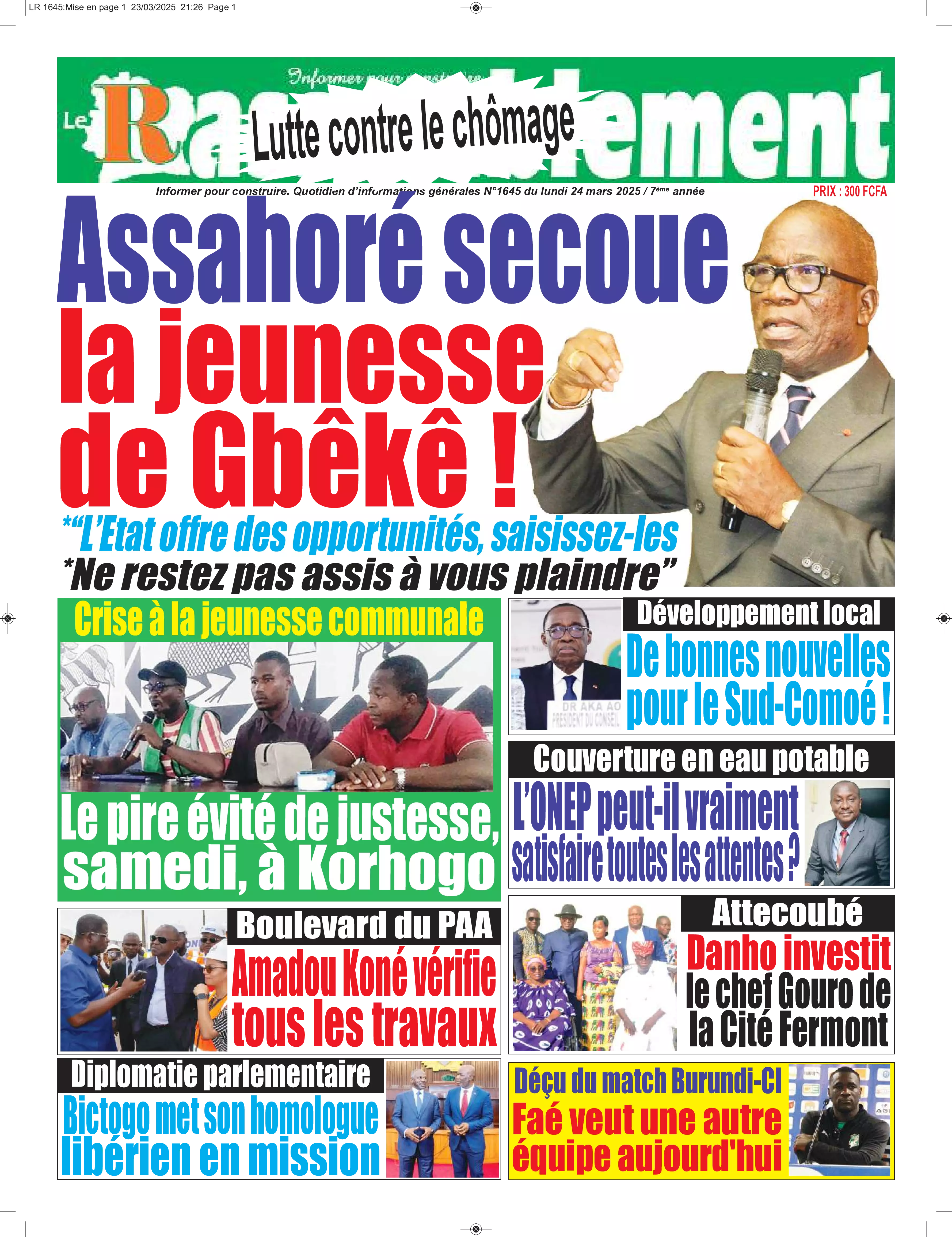 N° 1645 - 2025-03-24