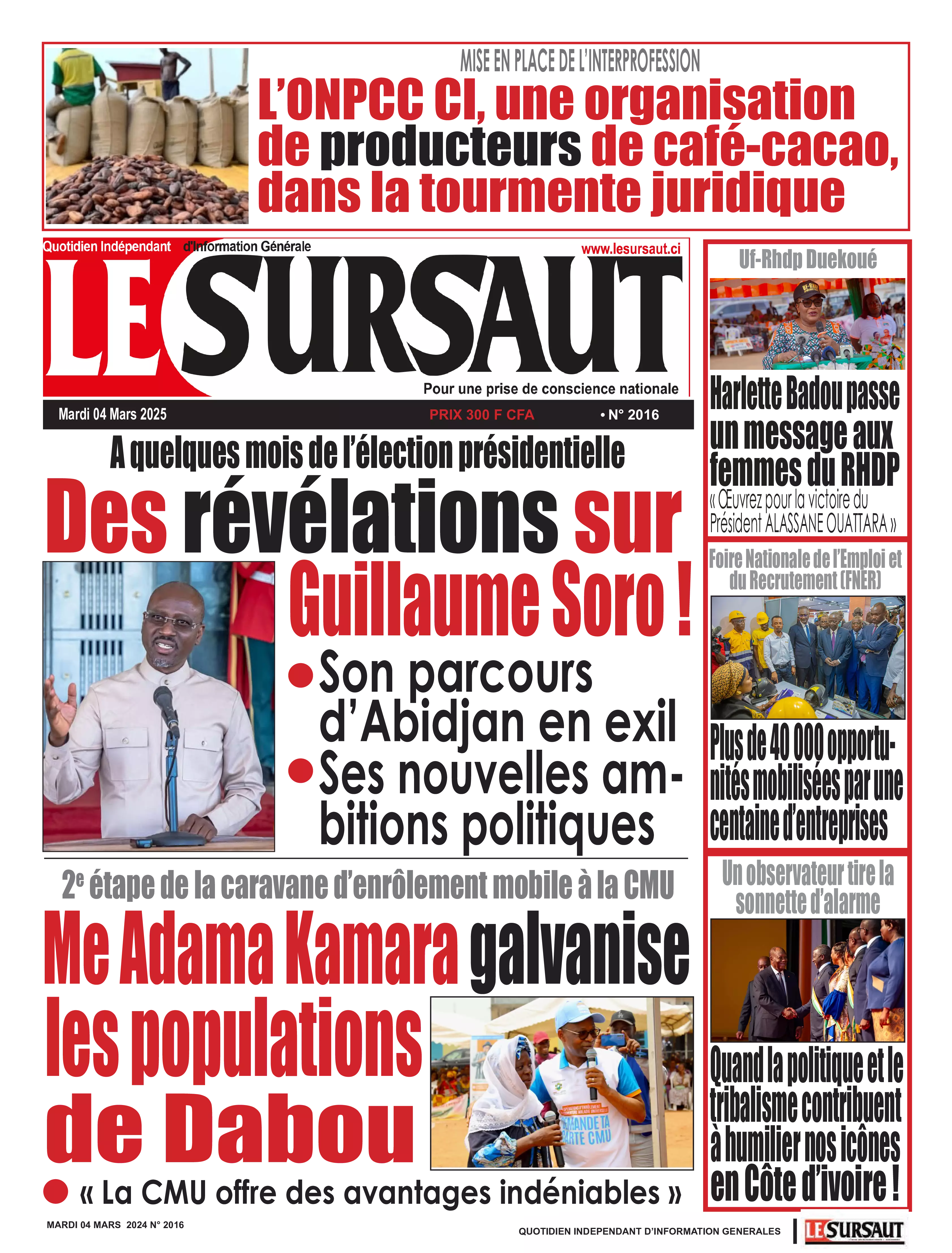 N° 2016 - 2025-03-04