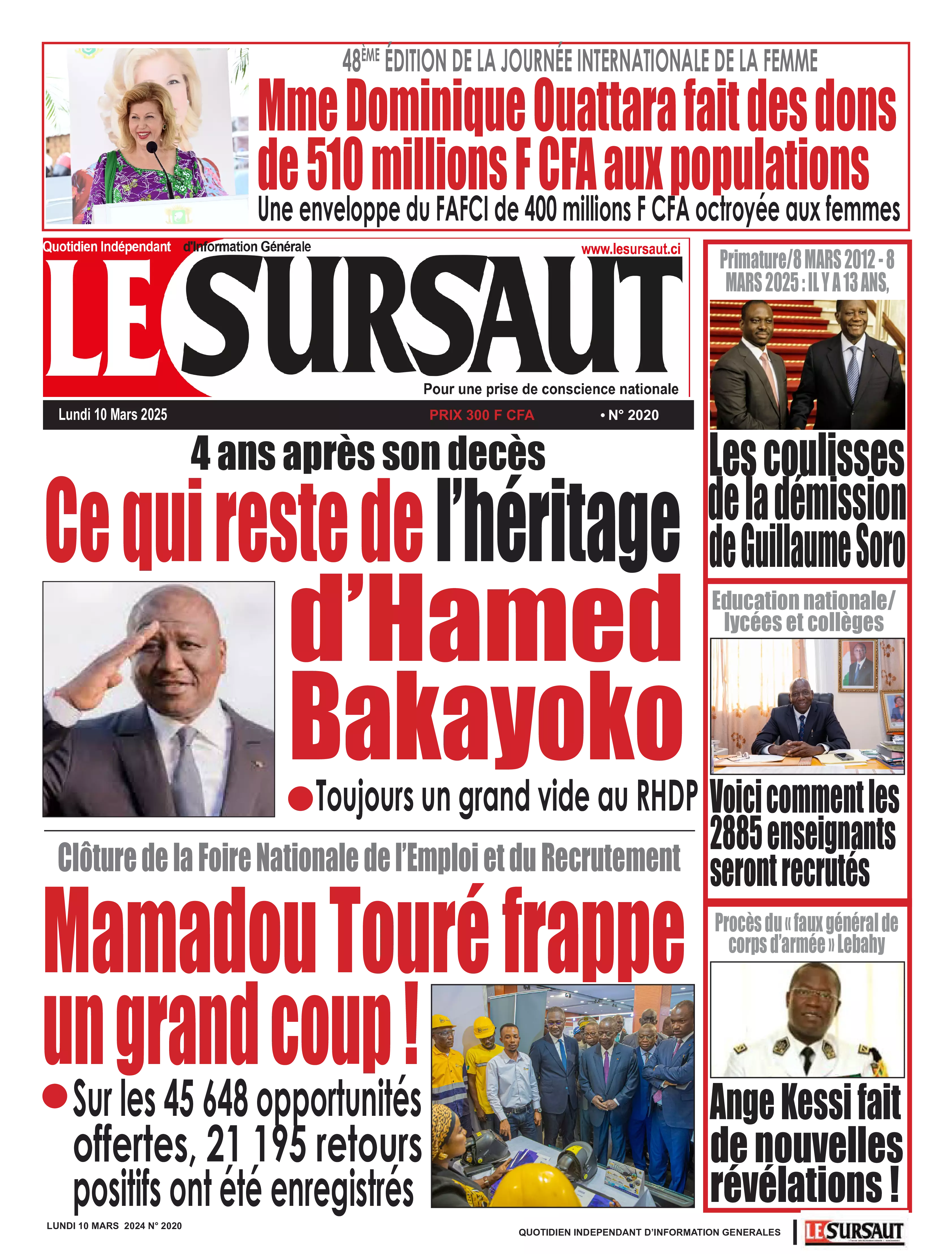 N° 2020 - 2025-03-10