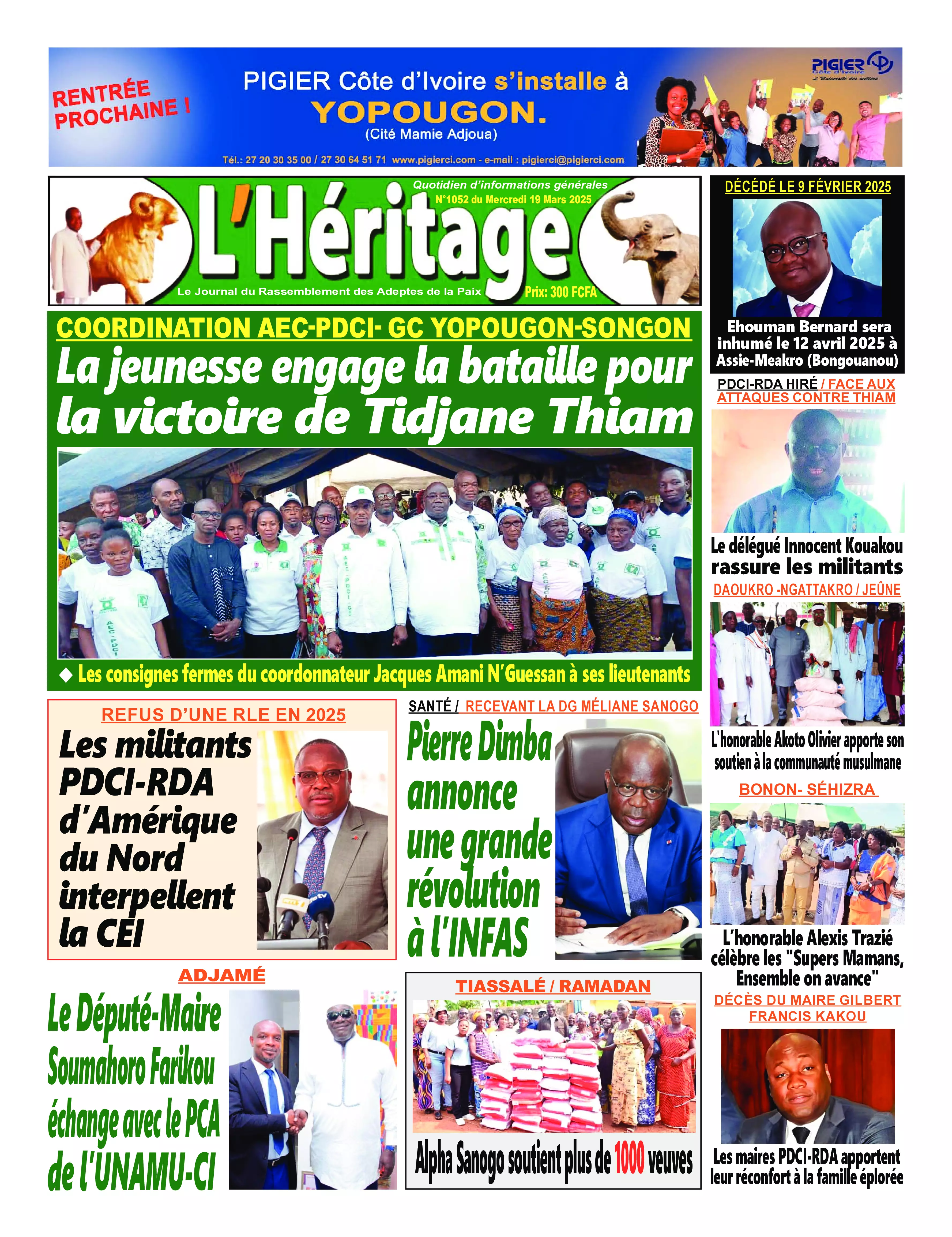 N° 1052 - 2025-03-19