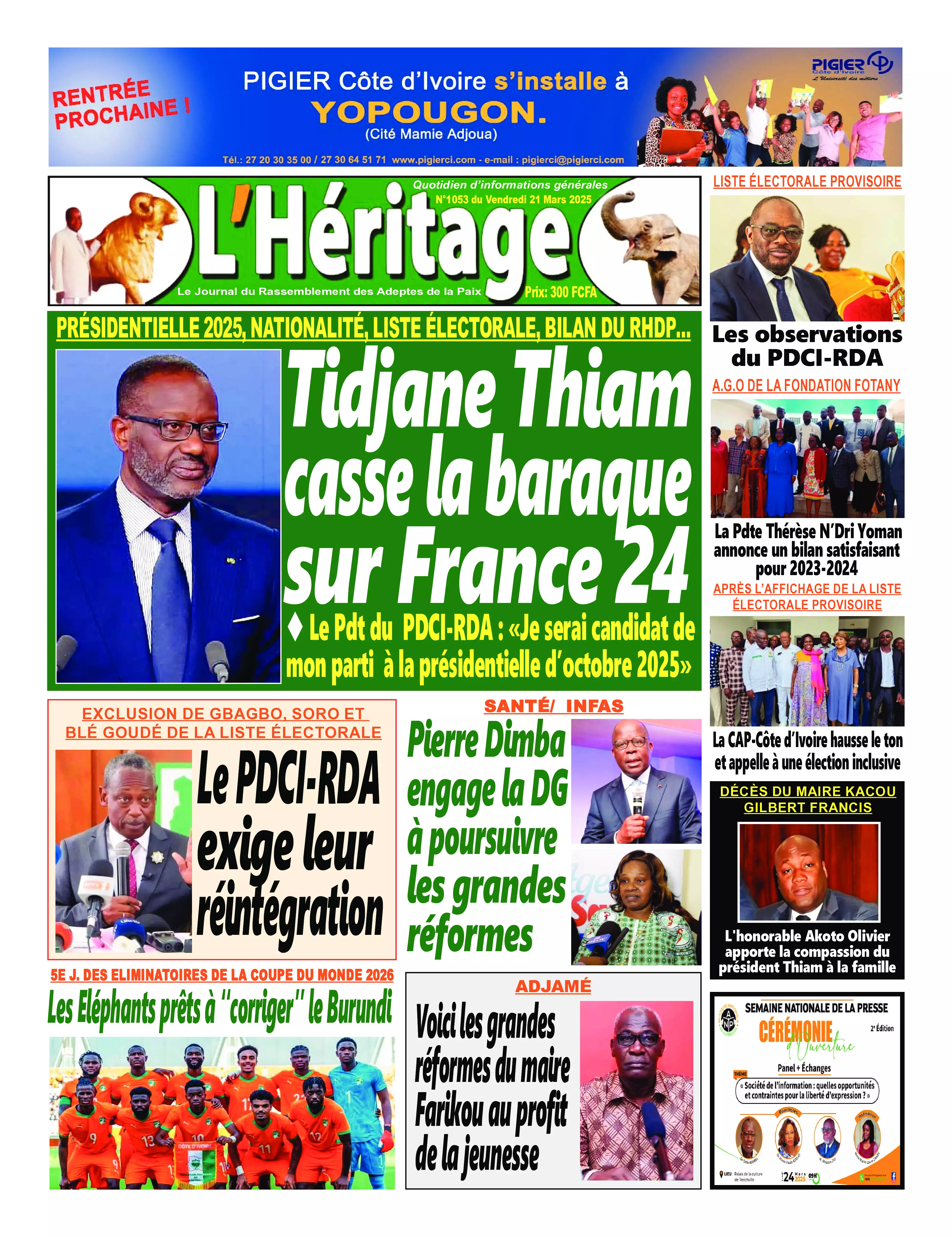 N° 1053 - 2025-03-21