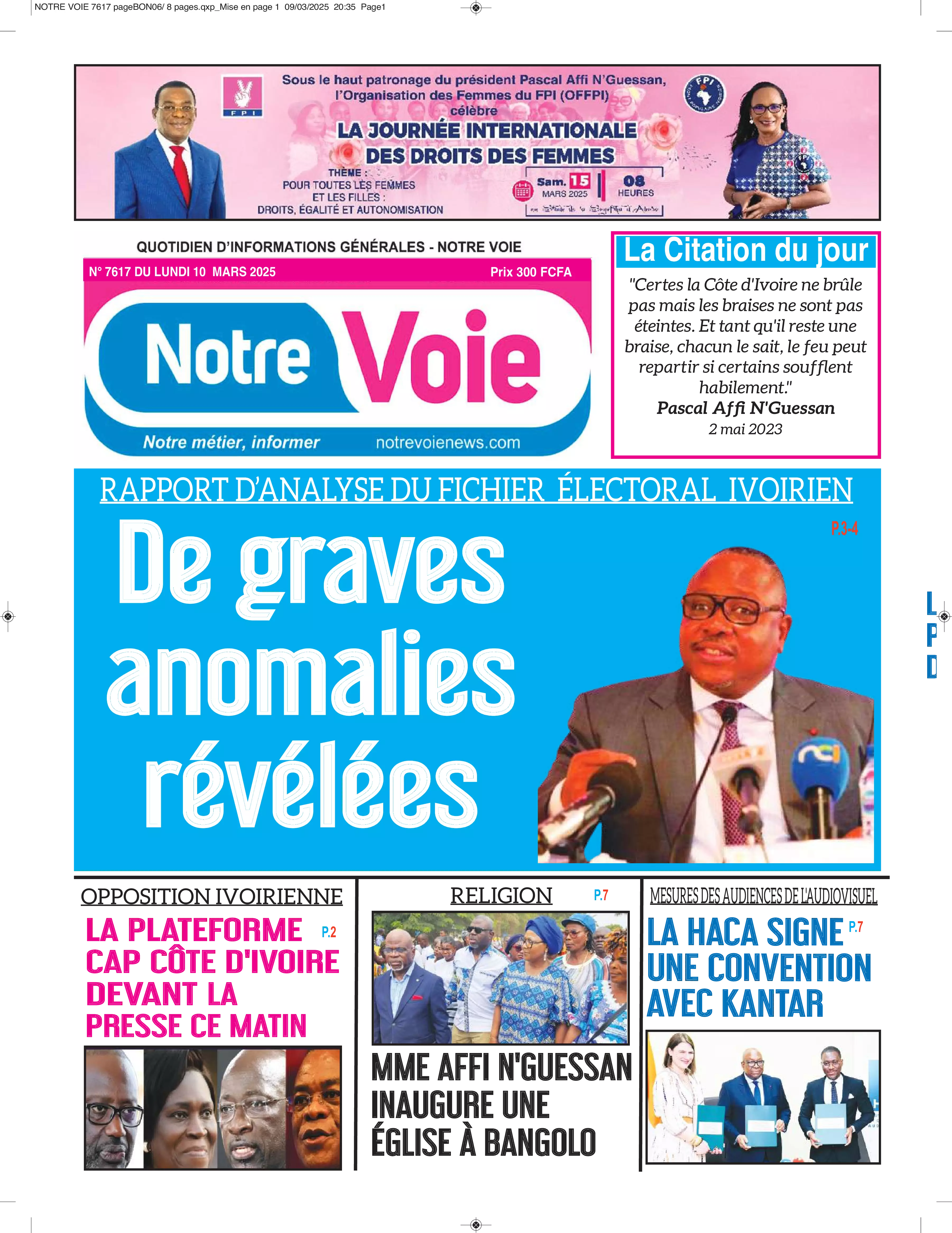 N° 7617 - 2025-03-10