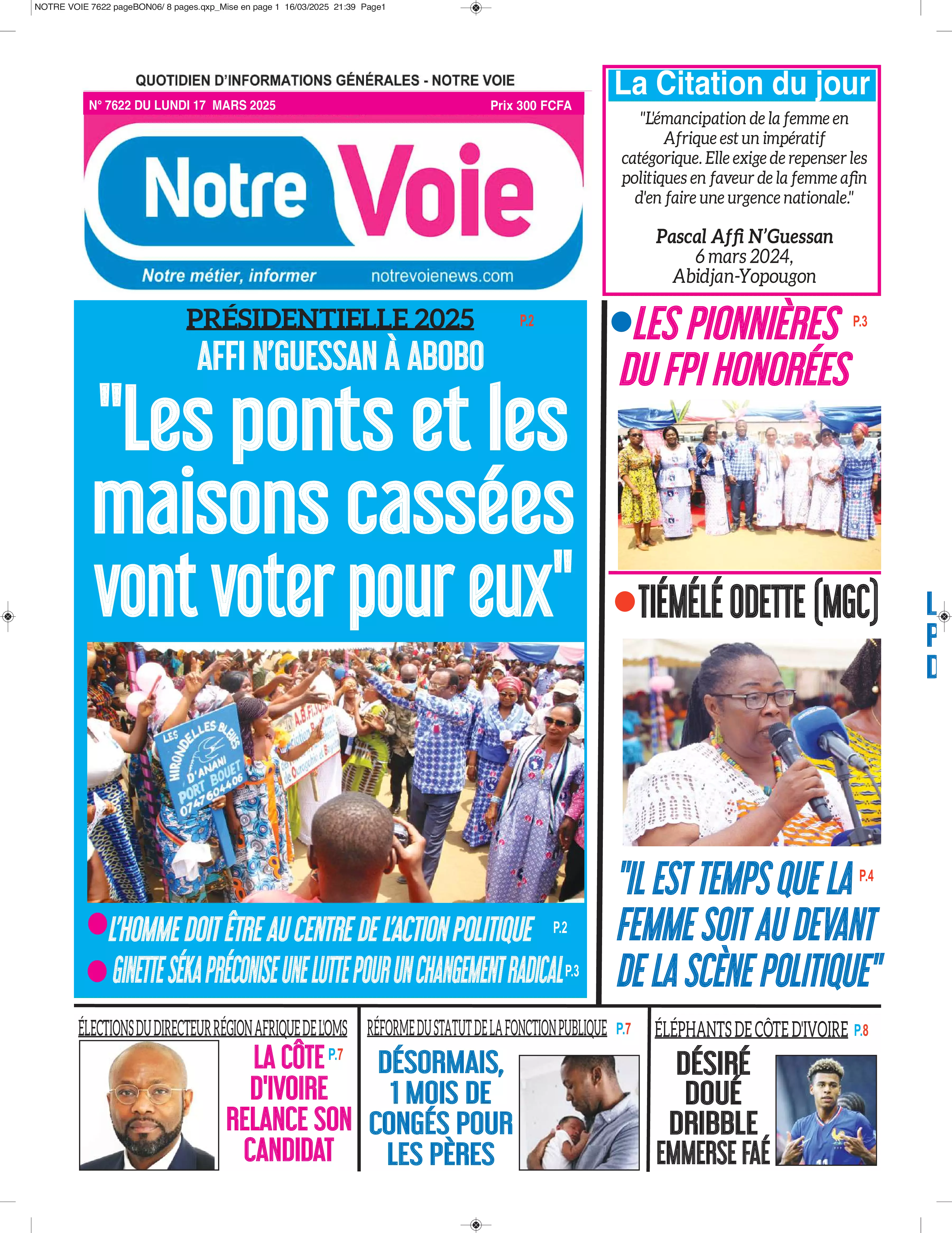 N° 7622 - 2025-03-17