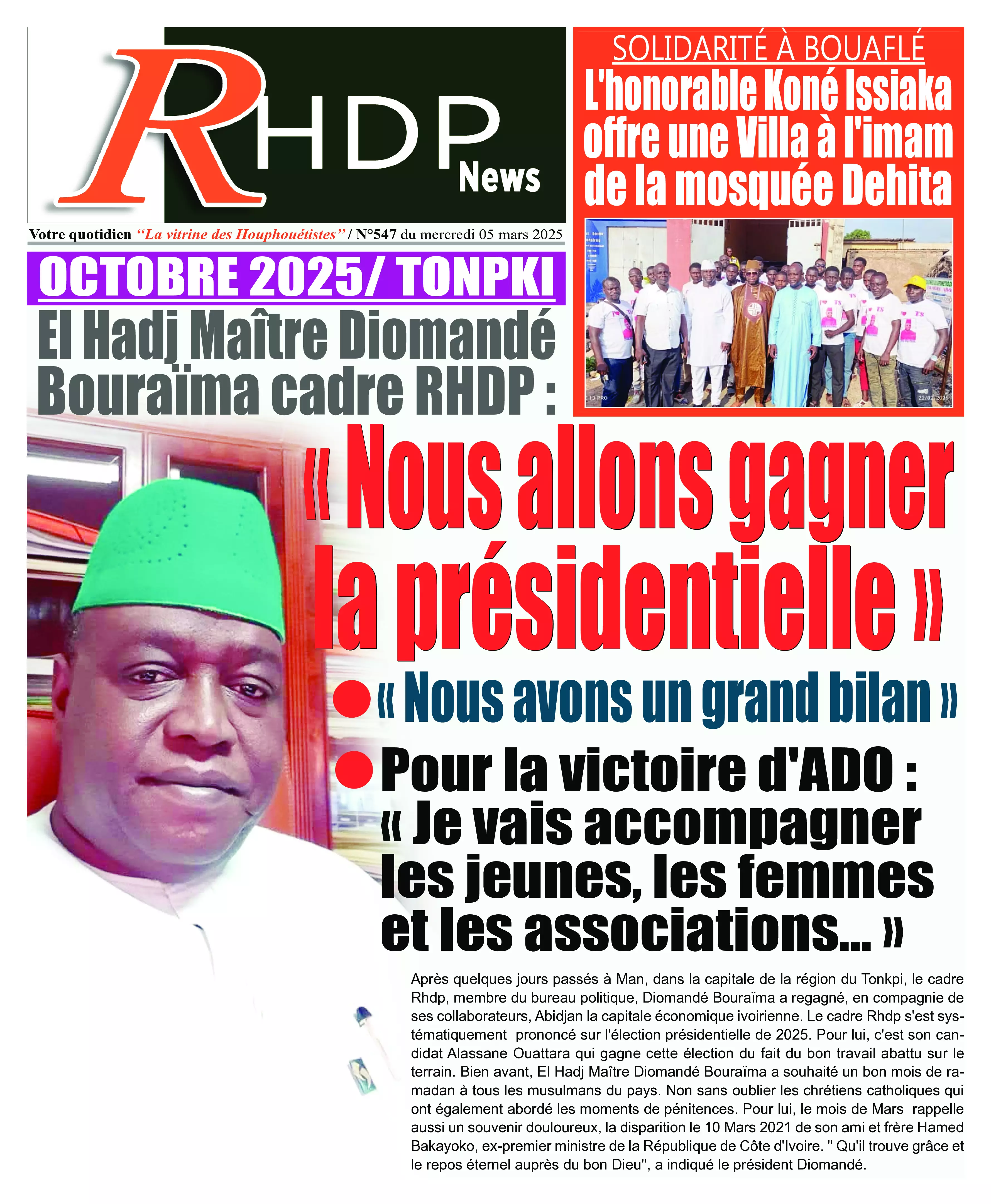 N° 547 - 2025-03-05