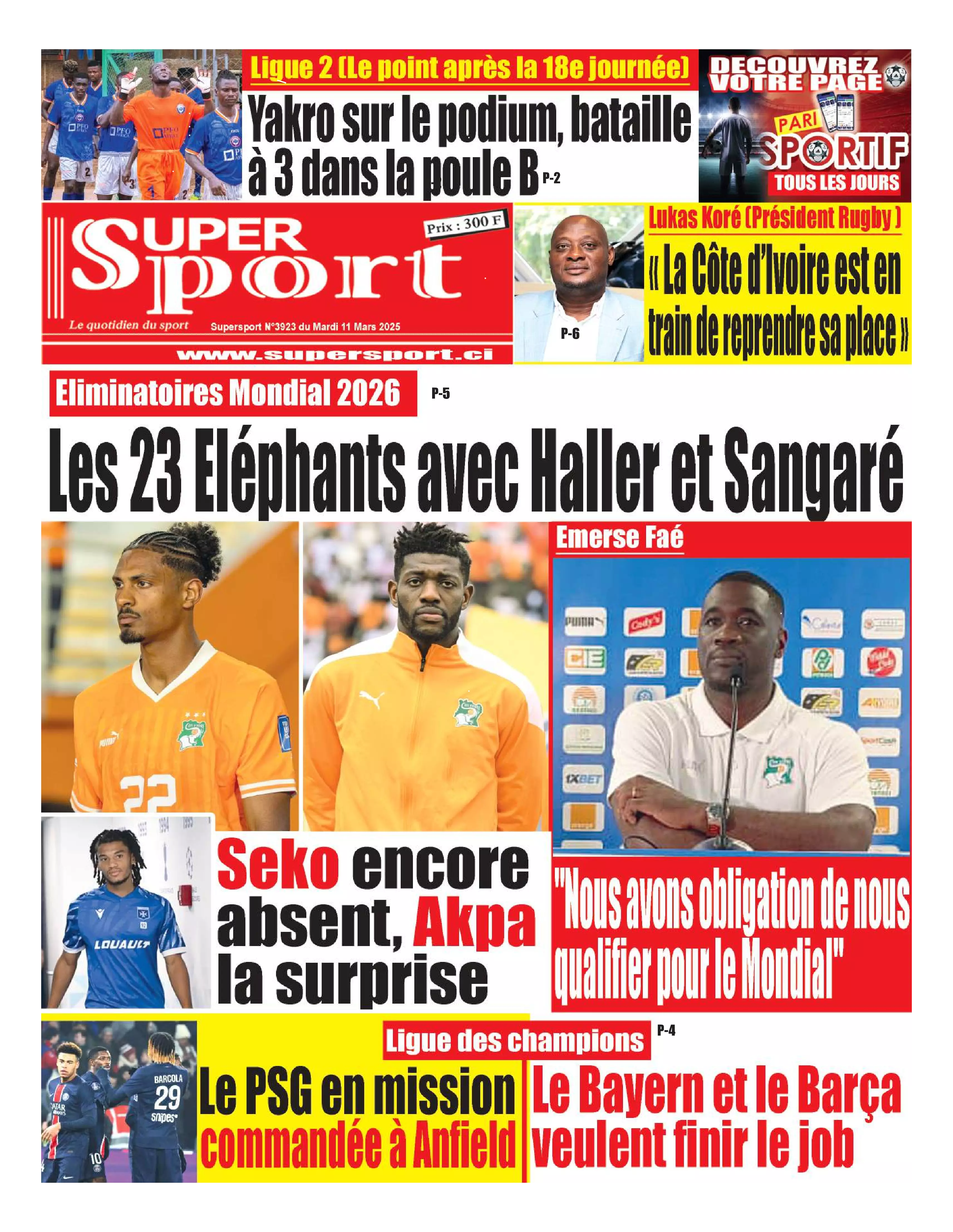 N° 3923 - 2025-03-11