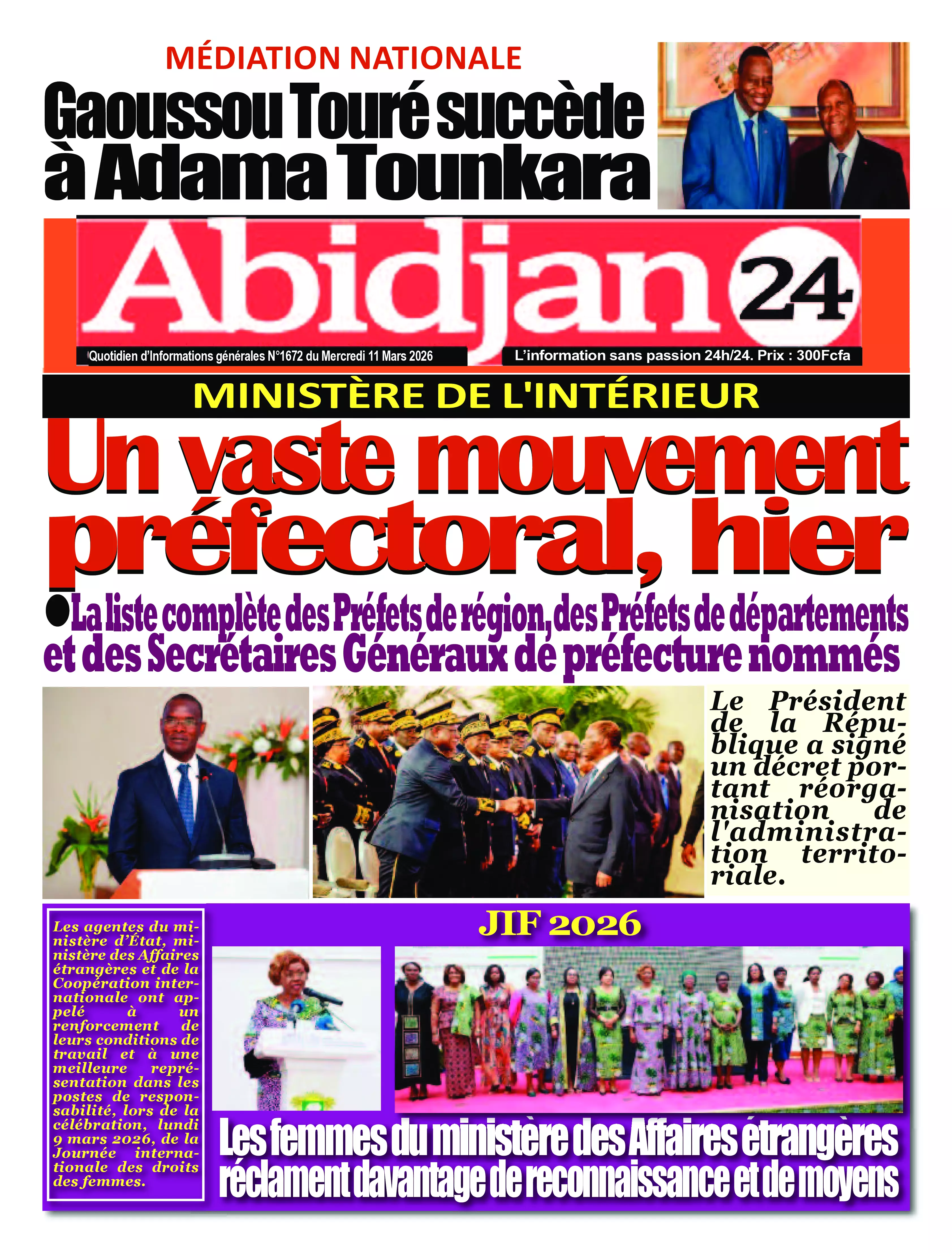 N° 1672 - 2026-03-11