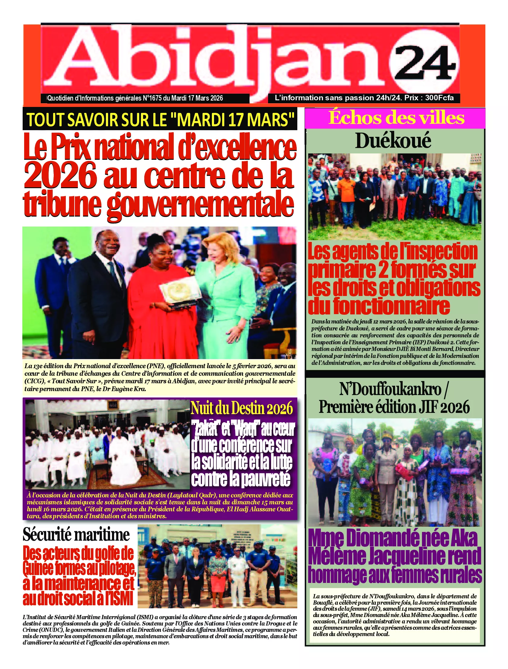 N° 1675 - 2026-03-17