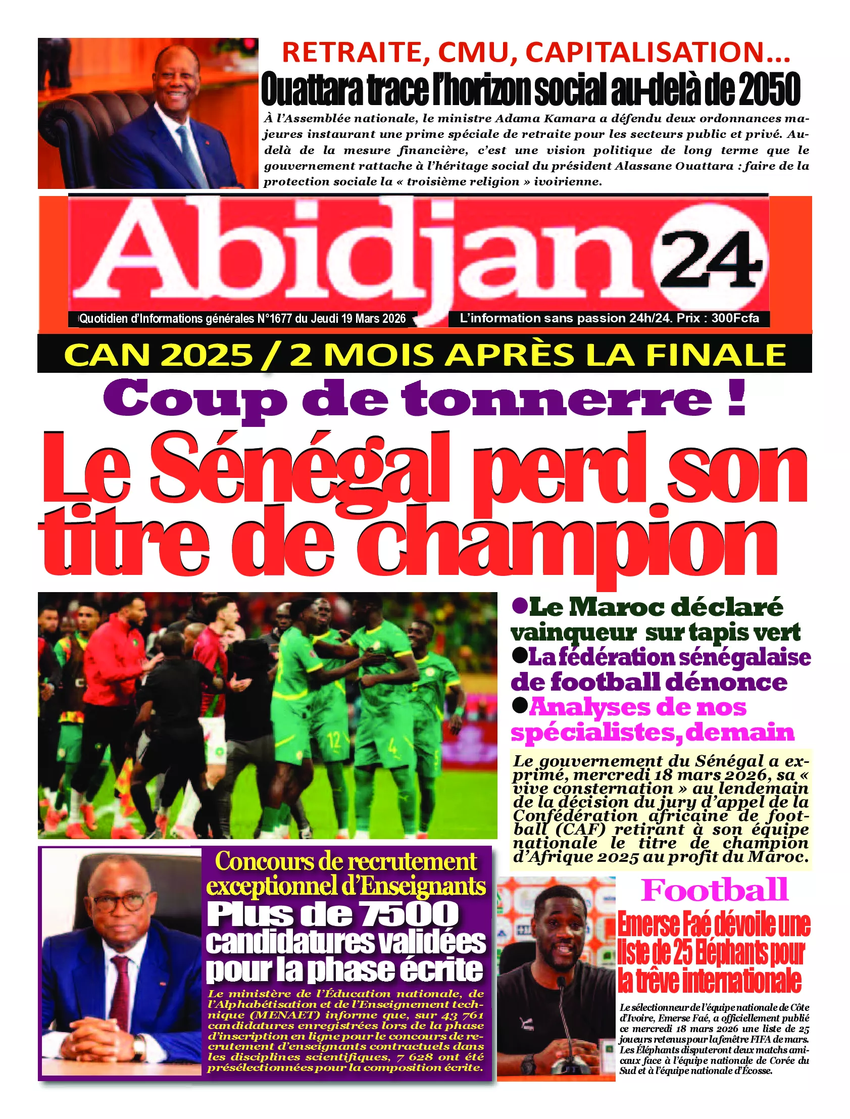 N° 1677 - 2026-03-19