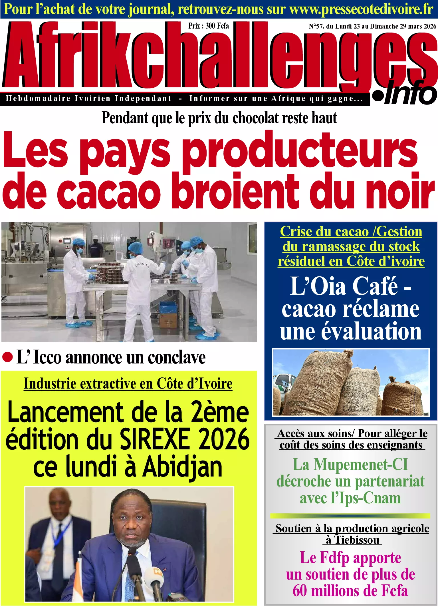 AFRIKCHALLENGES N° 57