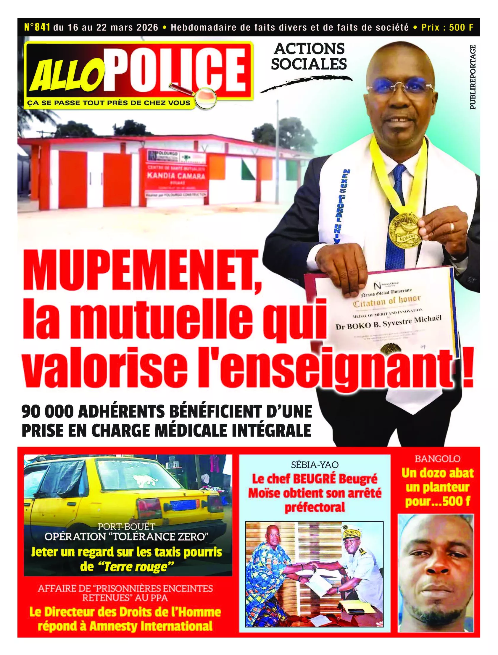 N° 841 - 2026-03-16