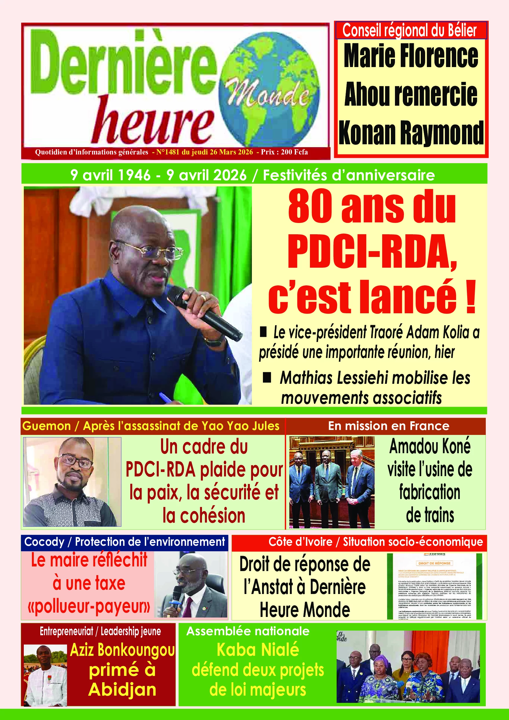 N° 1481 - 2026-03-26