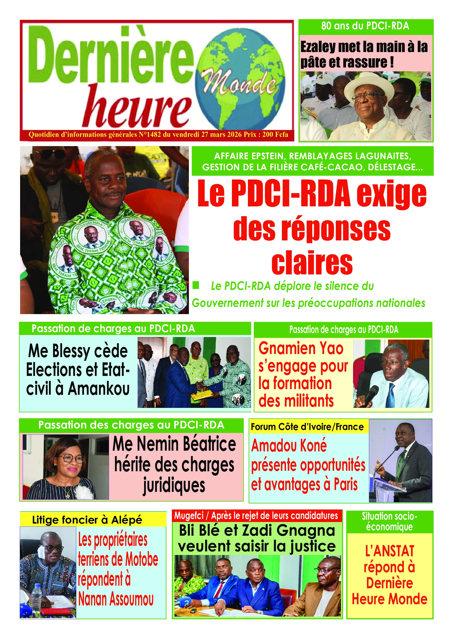 N° 1482 - 2026-03-27