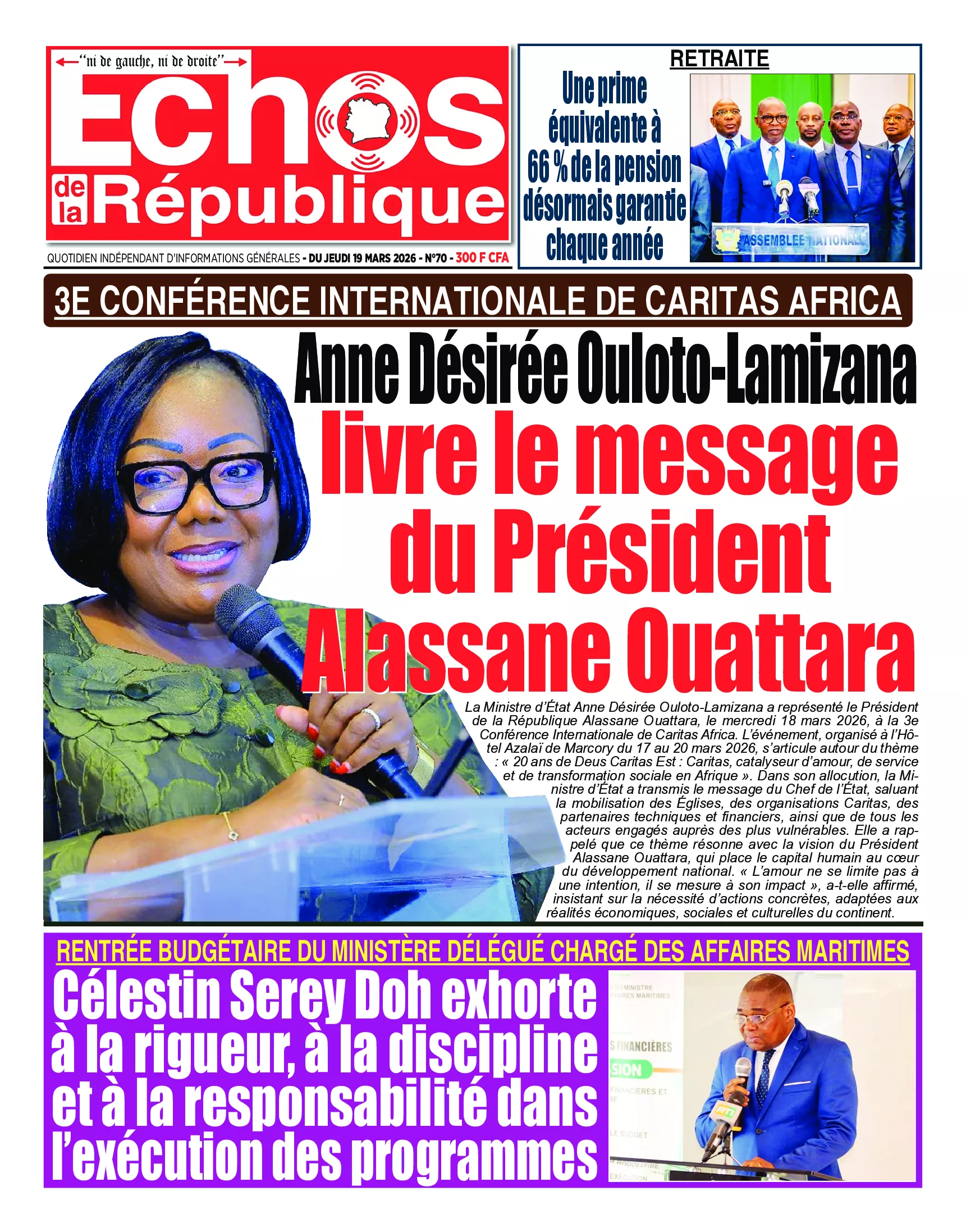 N° 70 - 2026-03-19