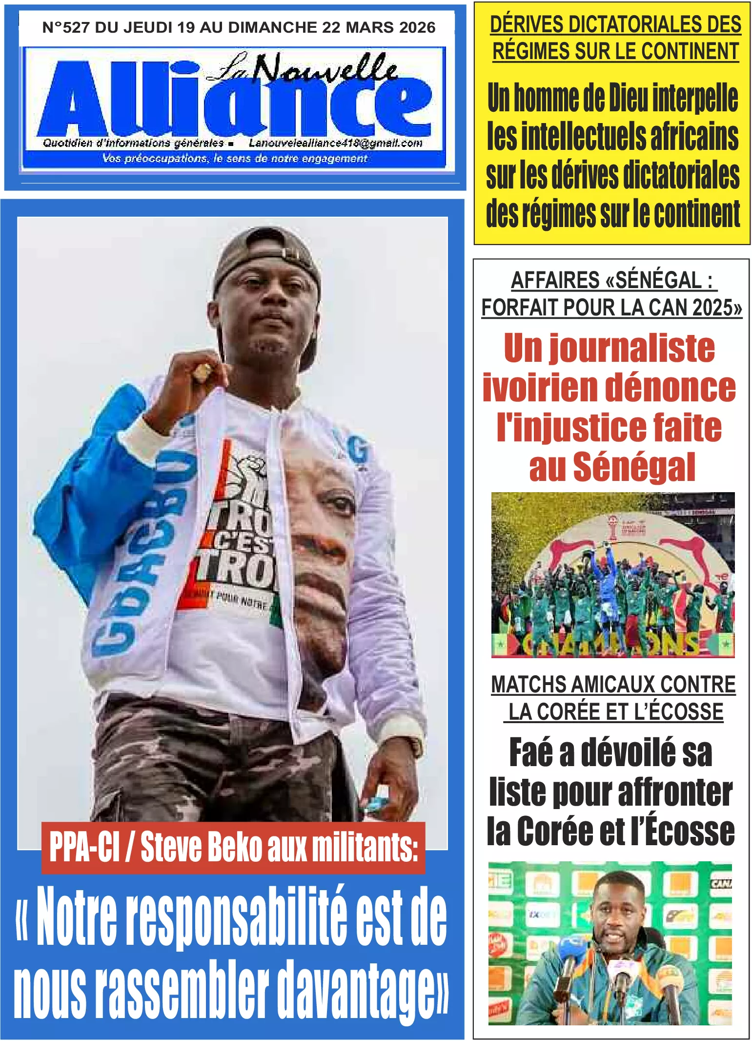 N° 527 - 2026-03-19