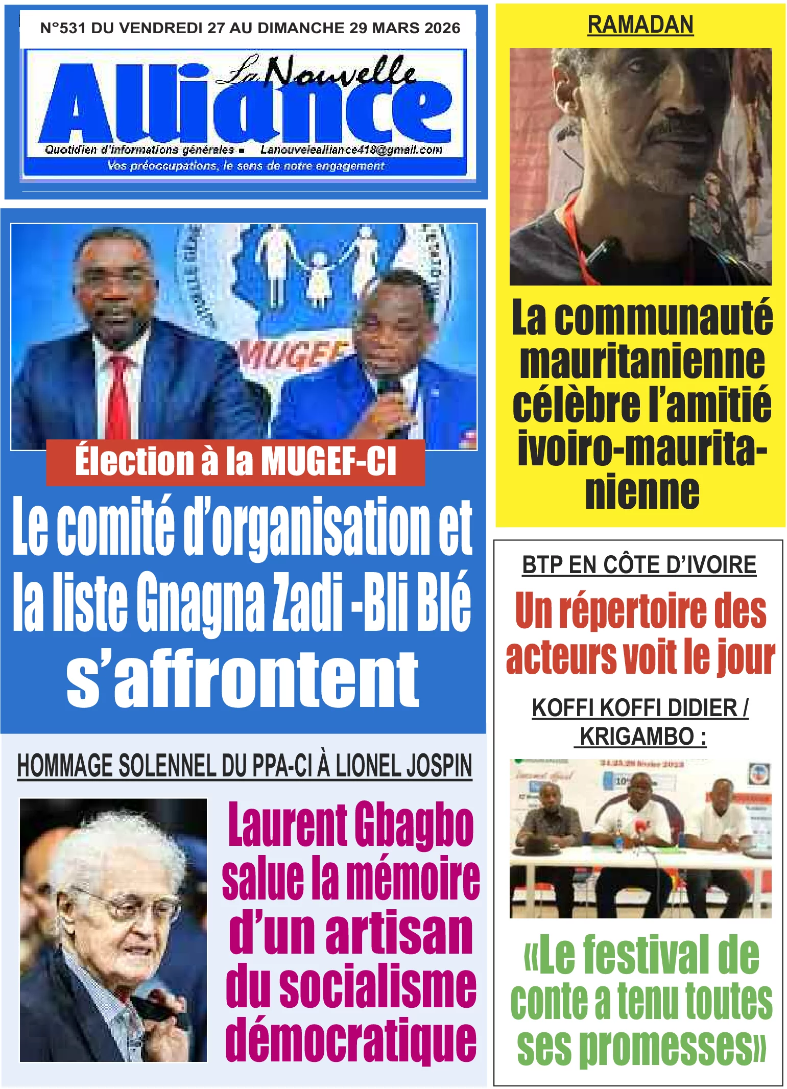 N° 531 - 2026-03-27