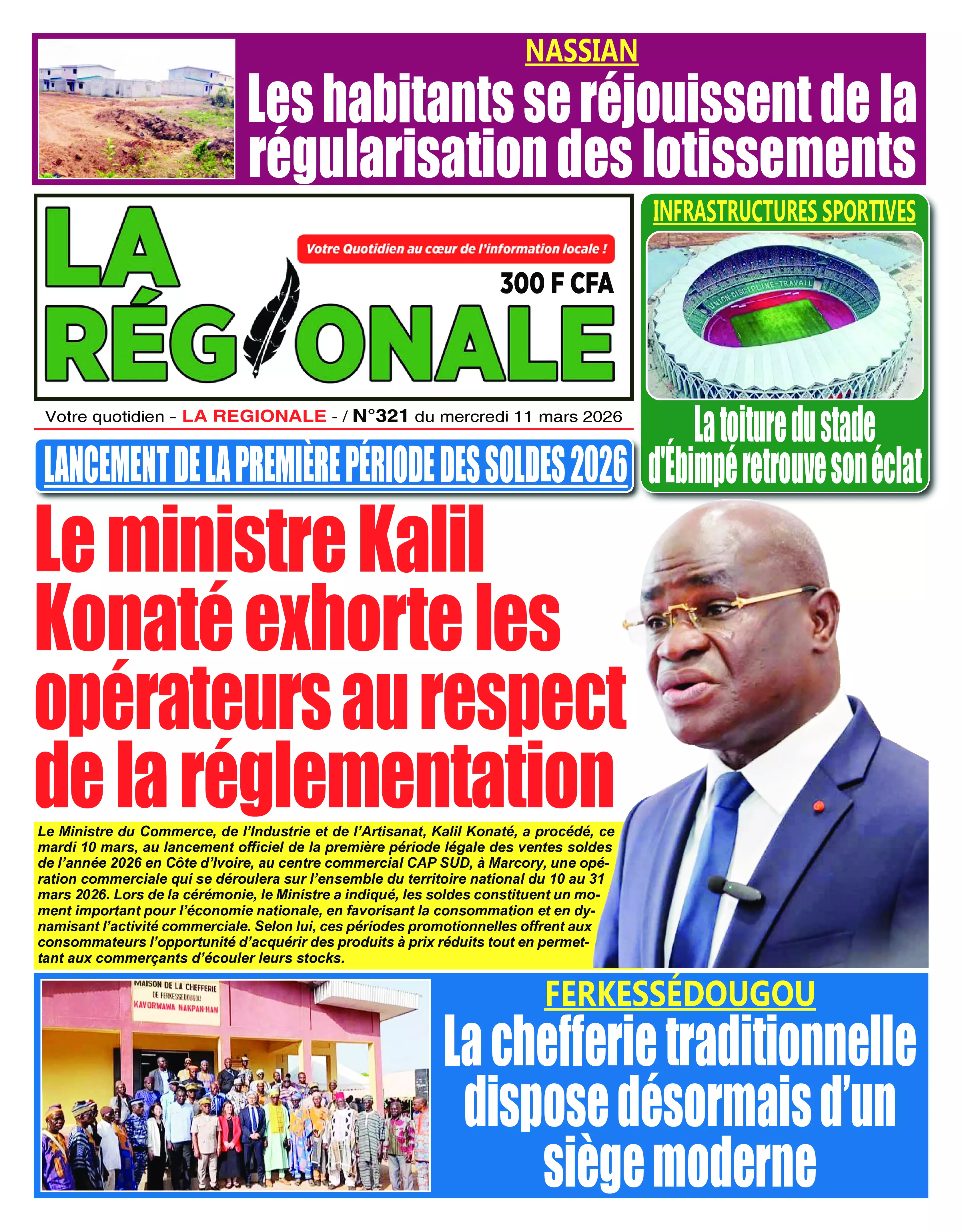 N° 321 - 2026-03-11