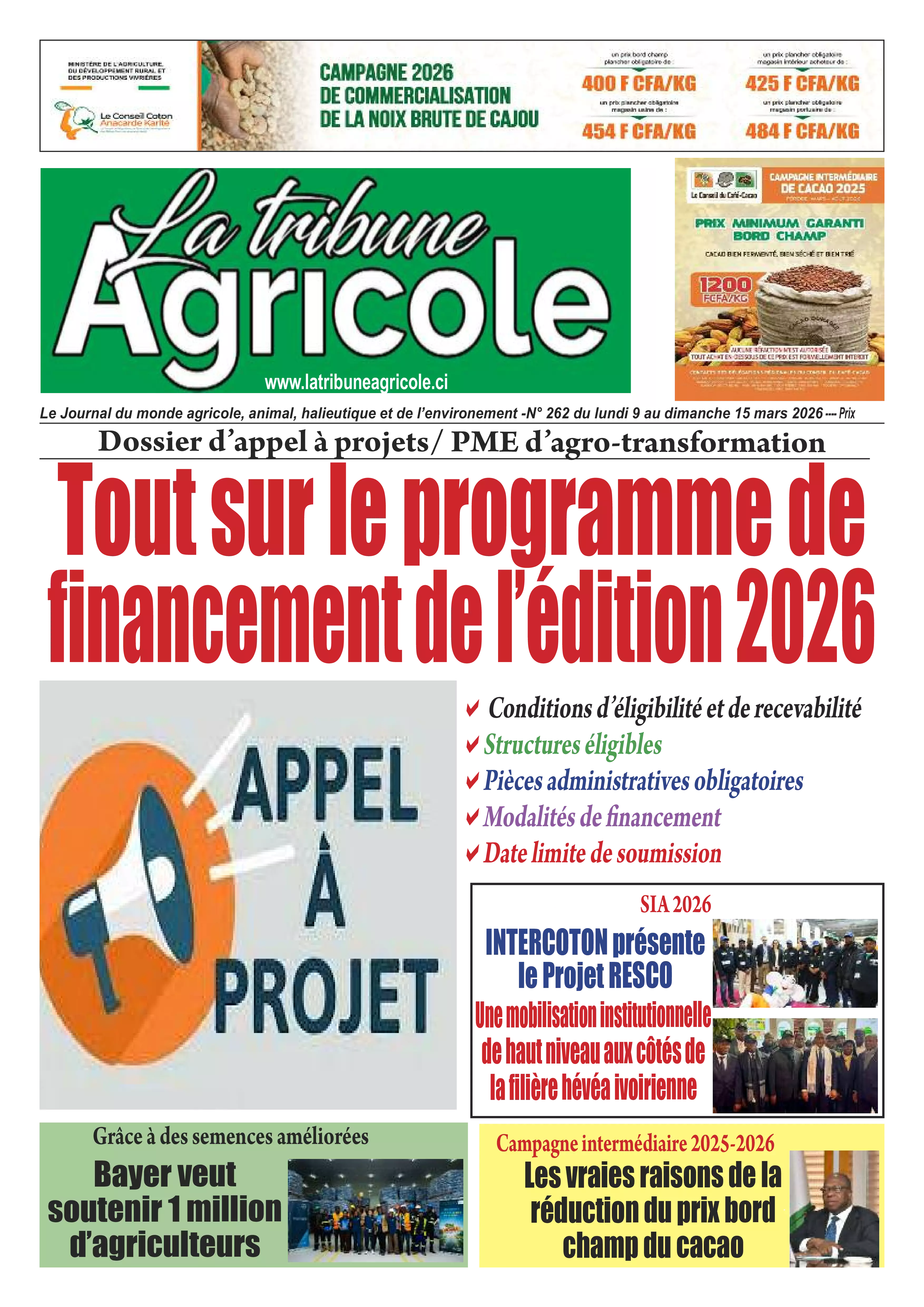 N° 262 - 2026-03-09