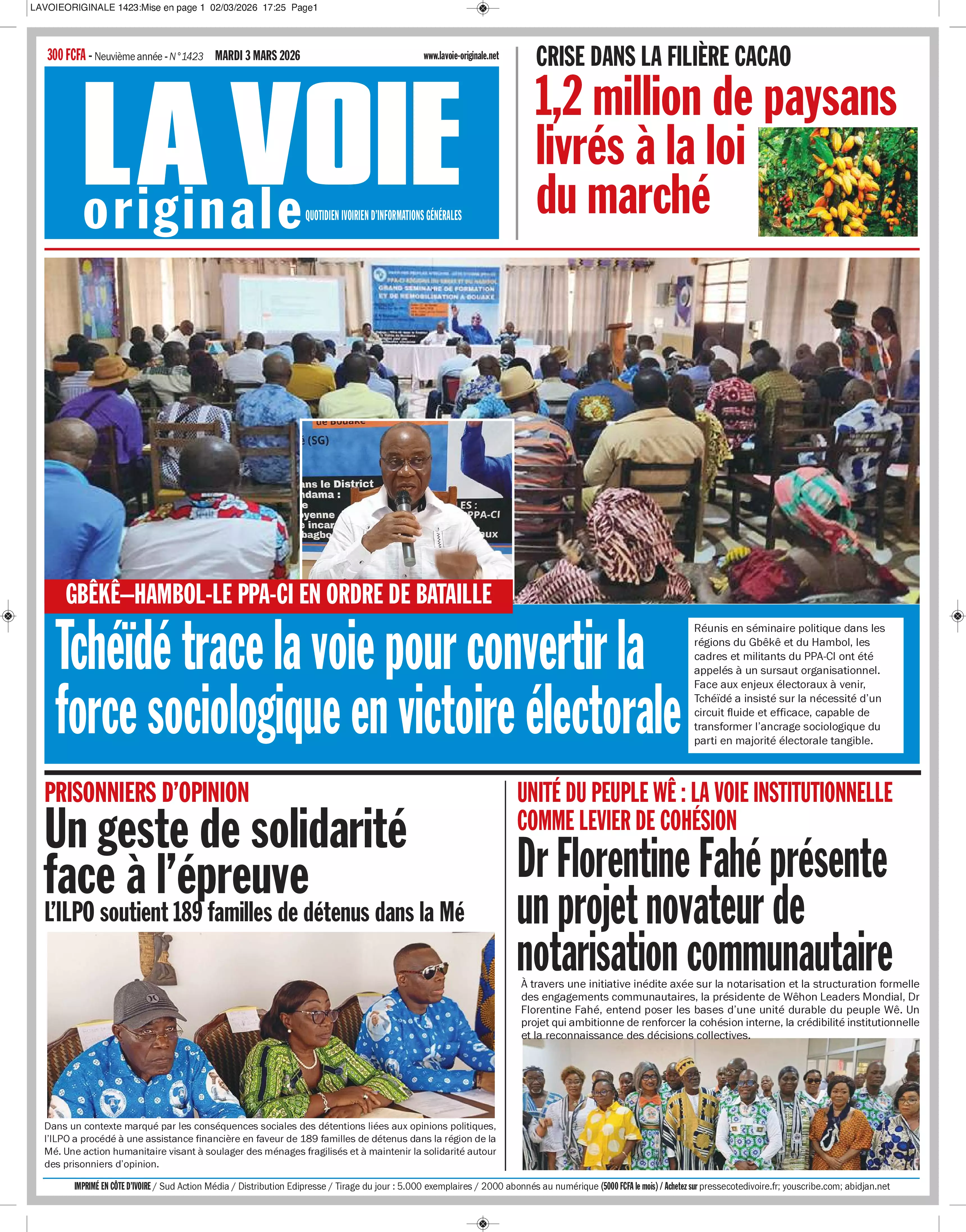 N° 1423 - 2026-03-03