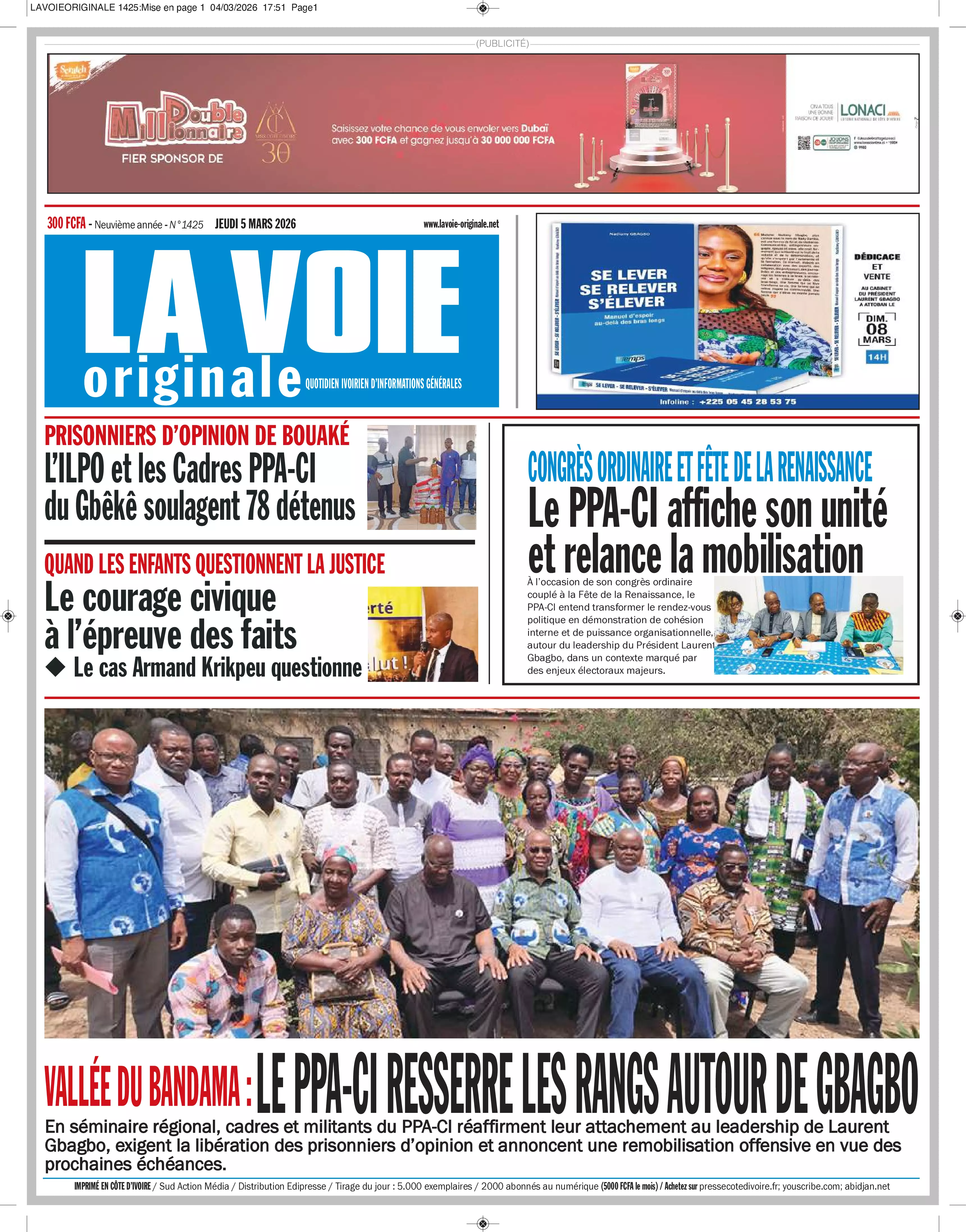 N° 1425 - 2026-03-05