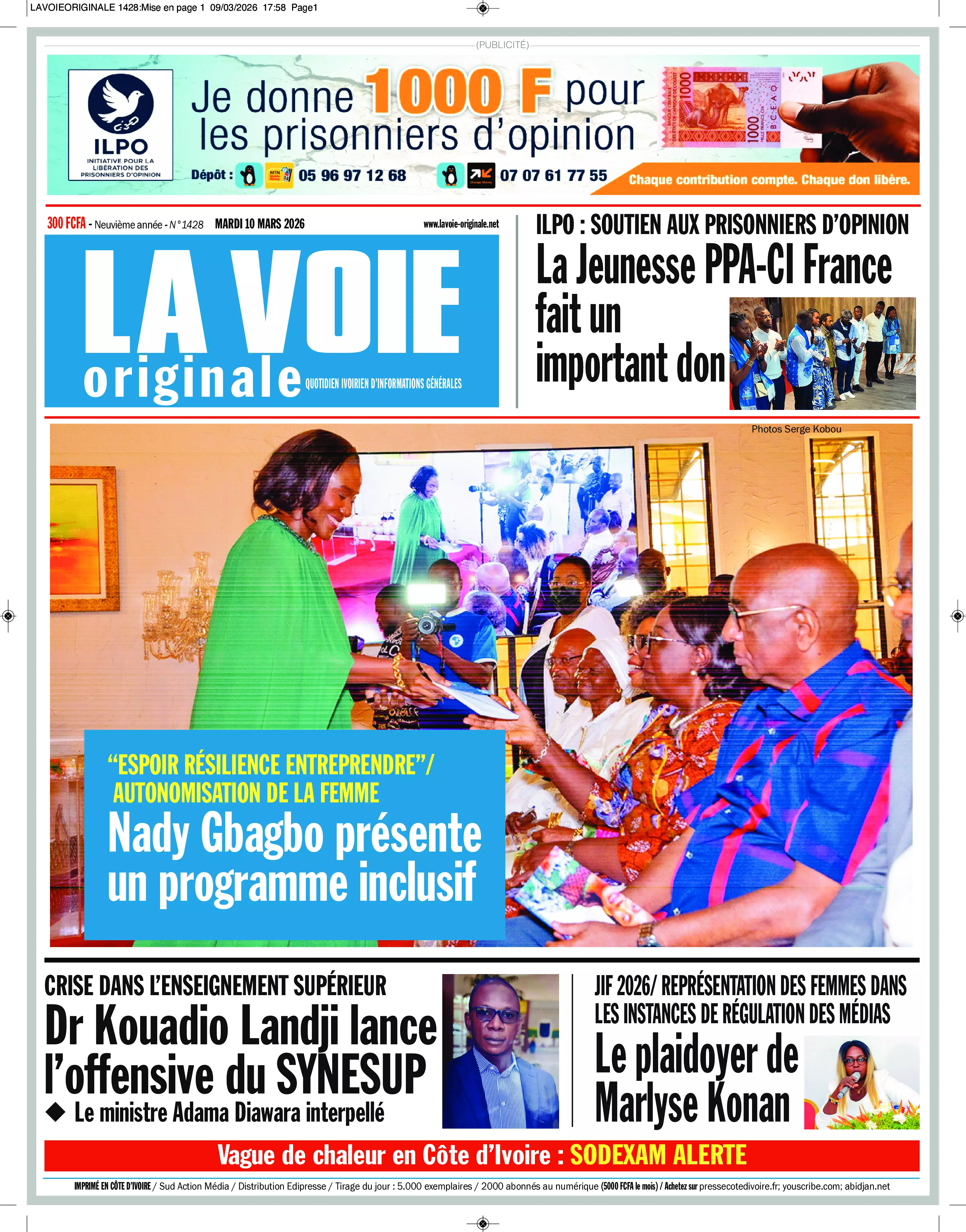 N° 1428 - 2026-03-10