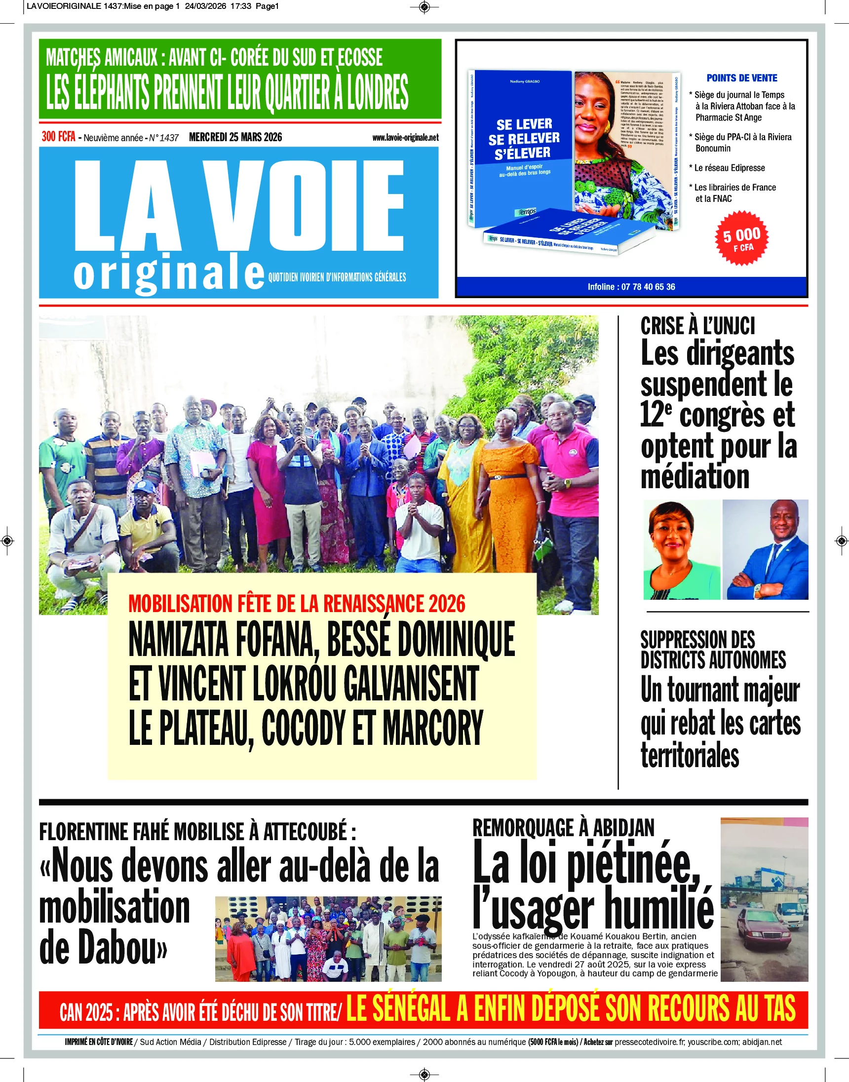 LA VOIE ORIGINALE N° 1437