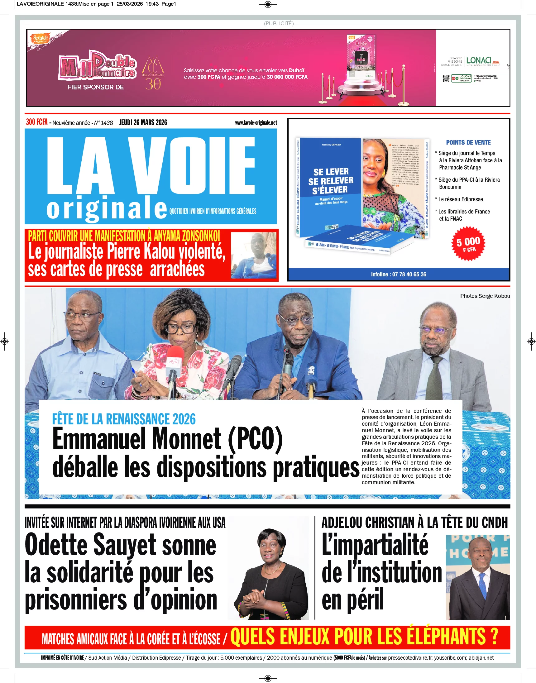 N° 1438 - 2026-03-26