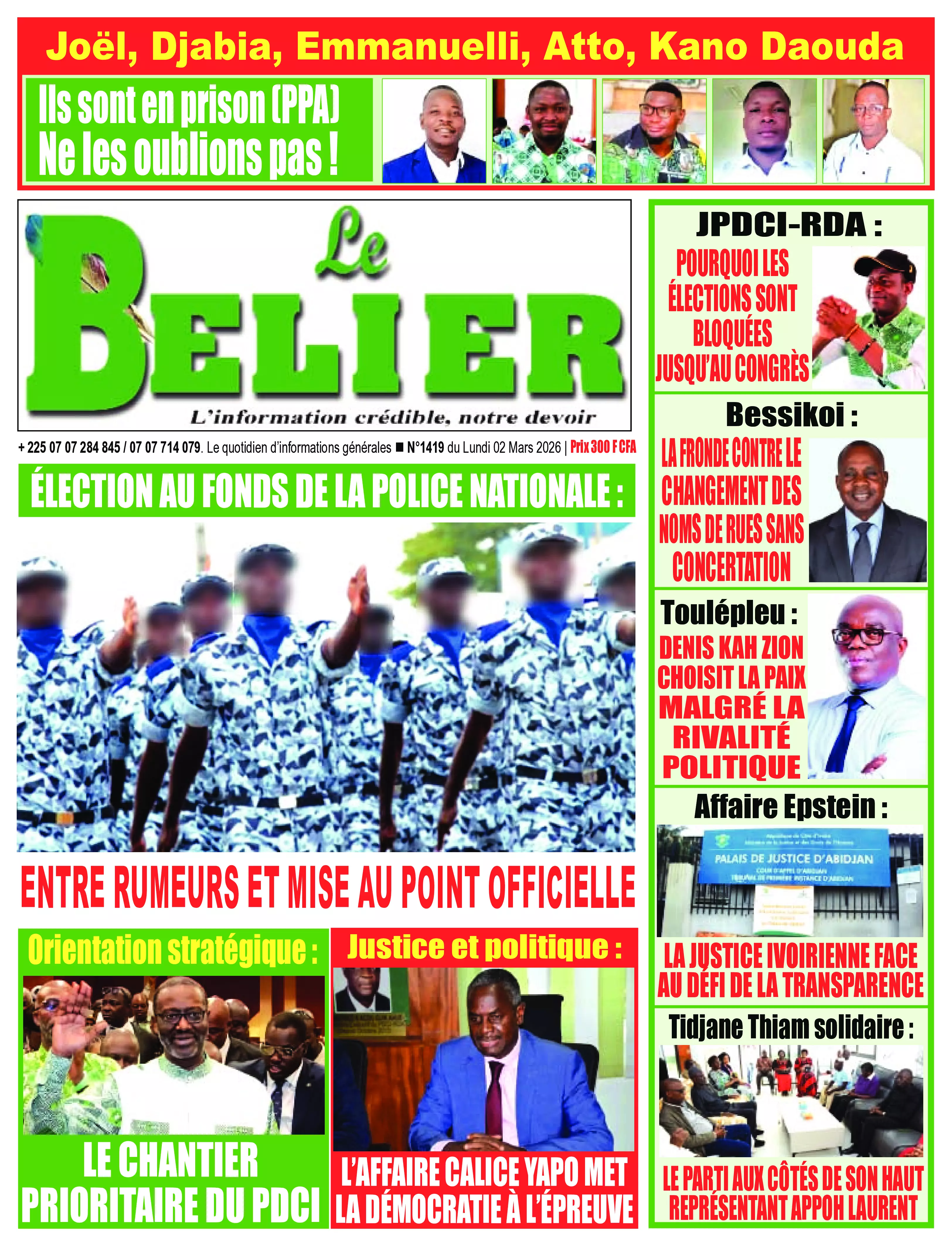 N° 1419 - 2026-03-02