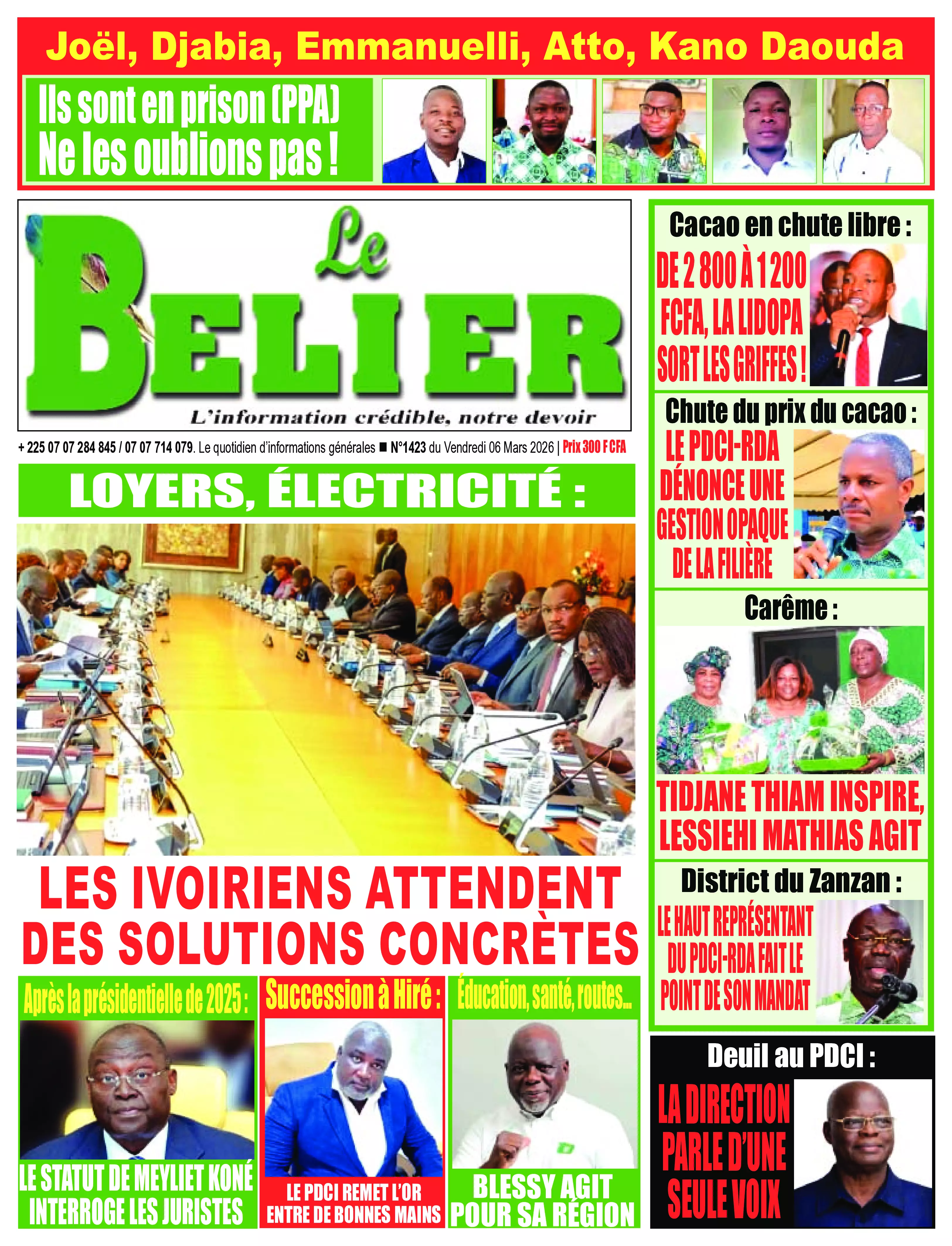 N° 1423 - 2026-03-06