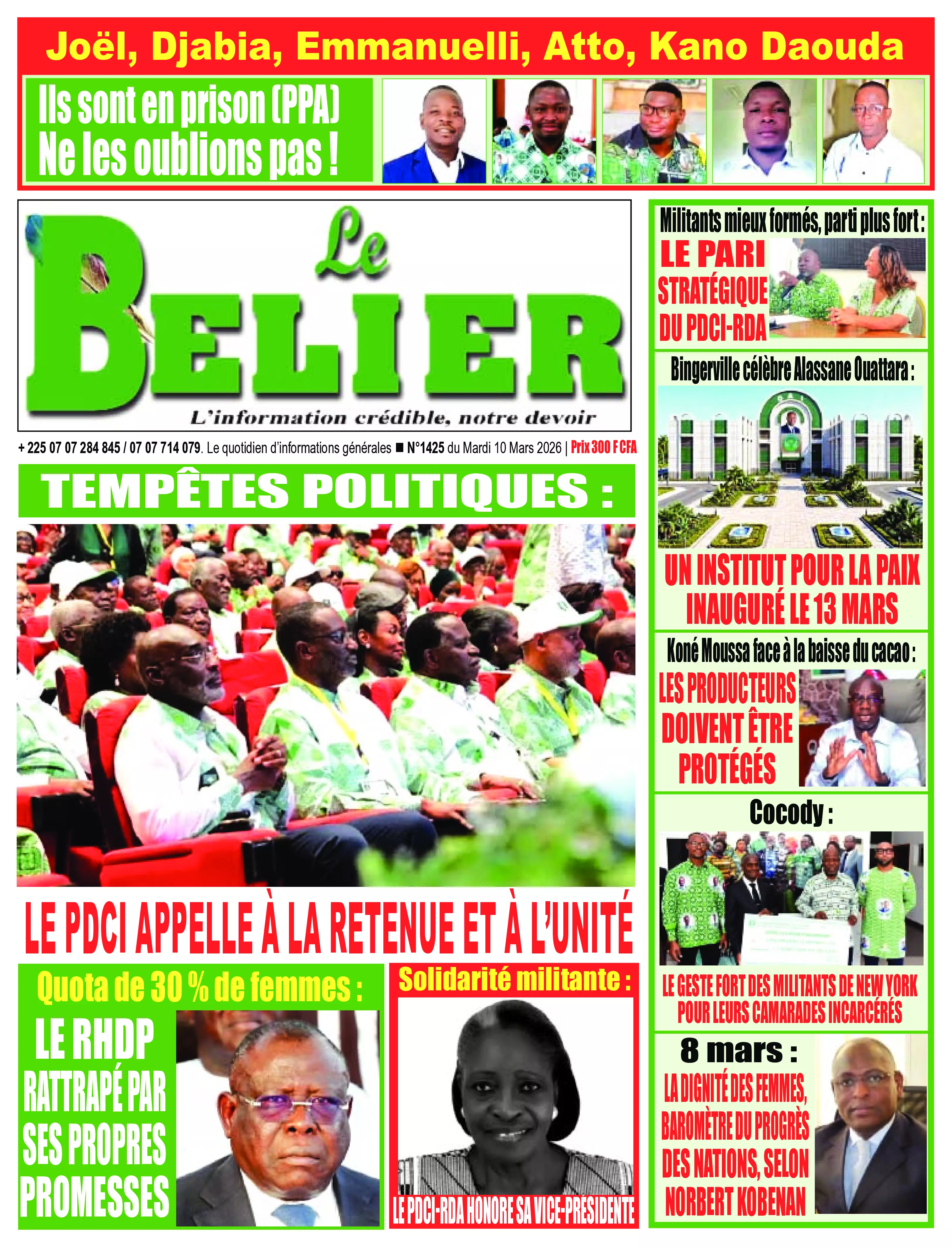 N° 1425 - 2026-03-10