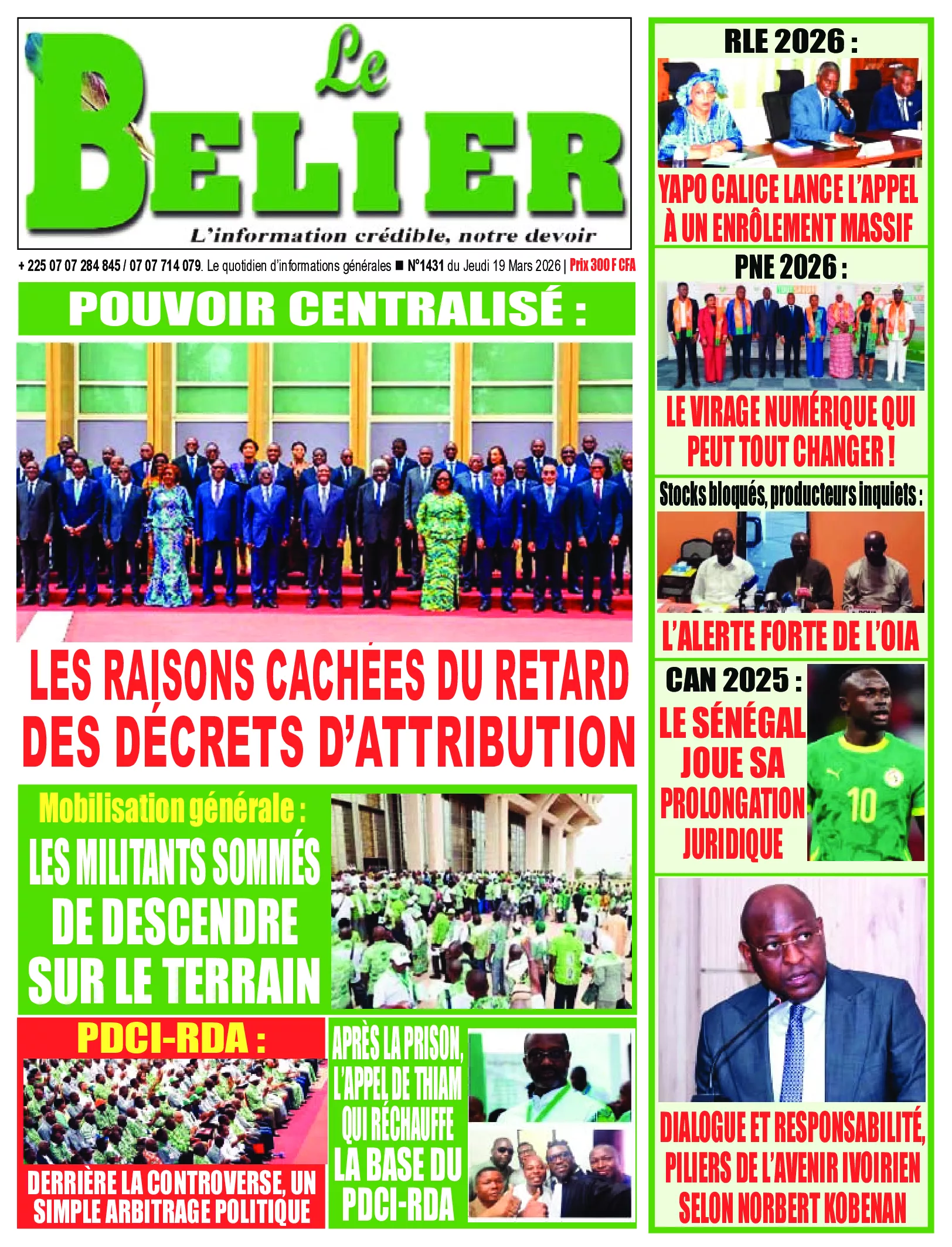 N° 1431 - 2026-03-19