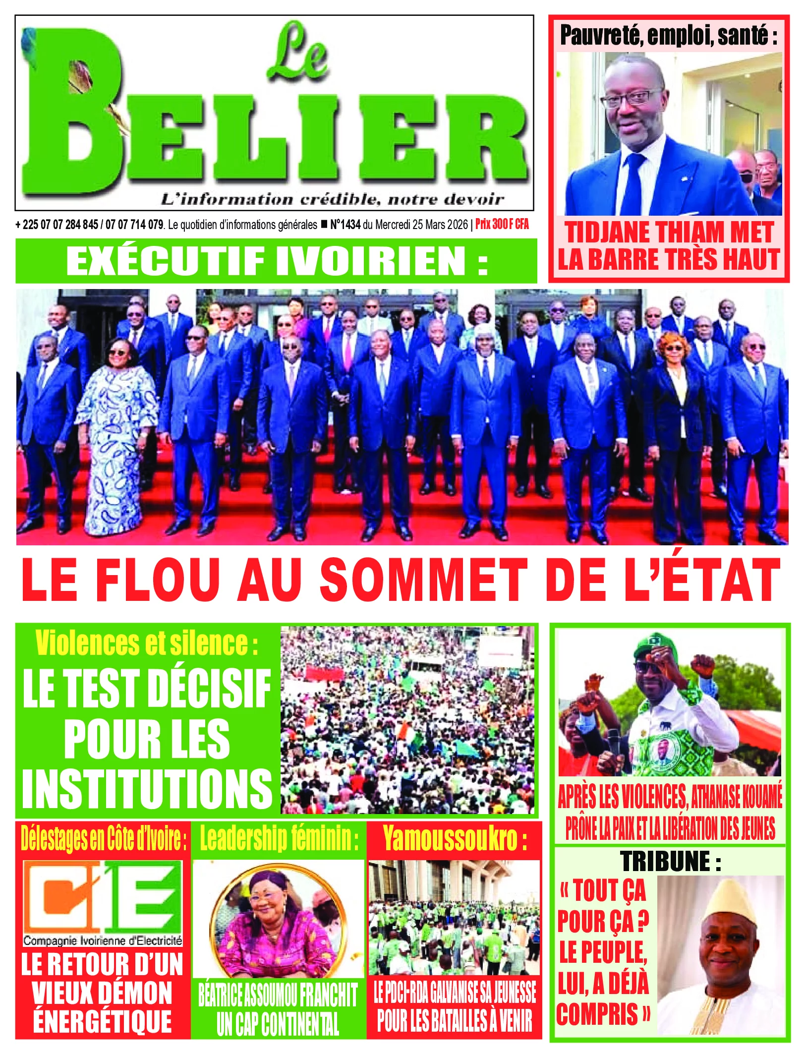 LE BELIER N° 1434