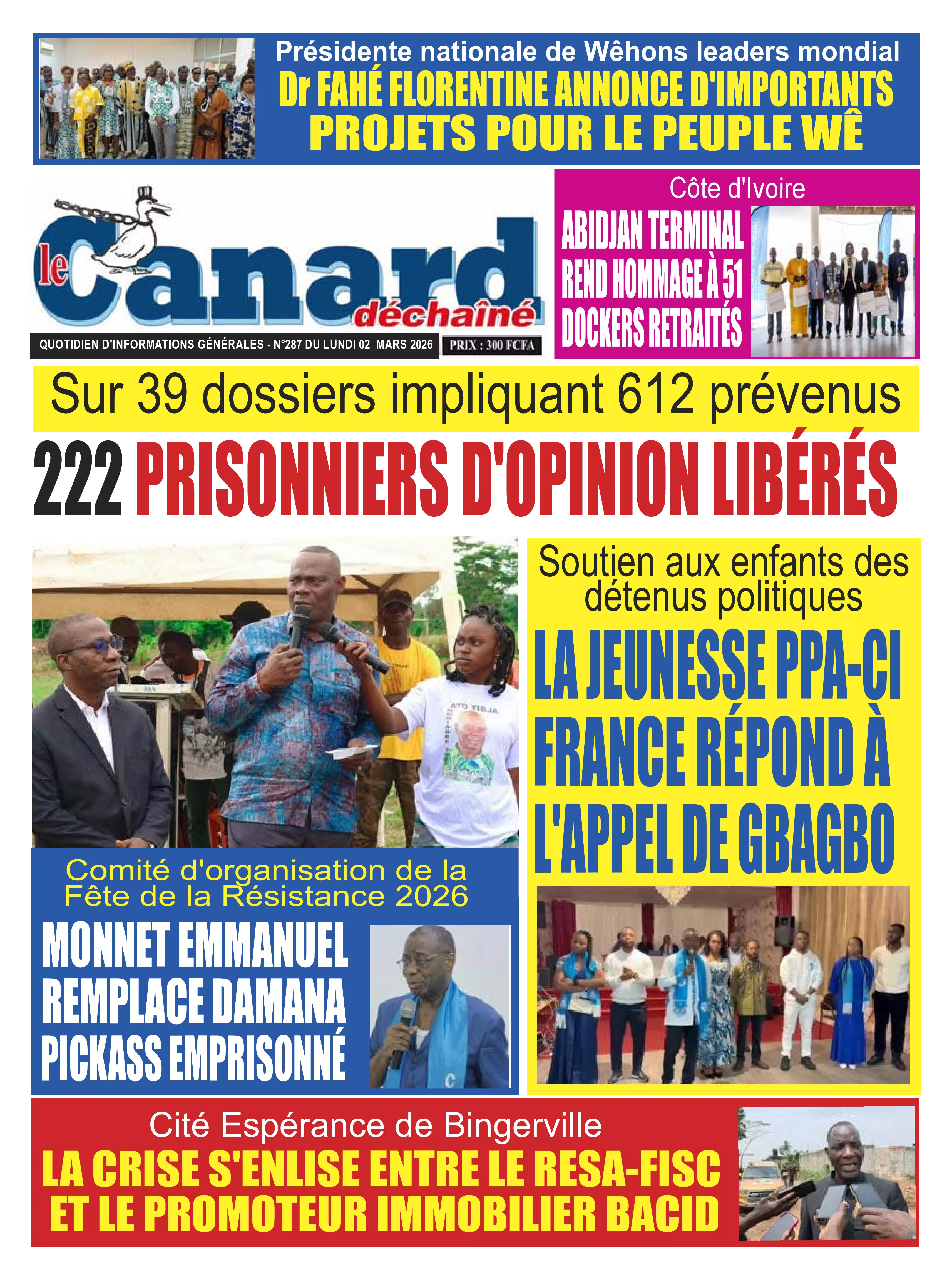 N° 287 - 2026-03-02
