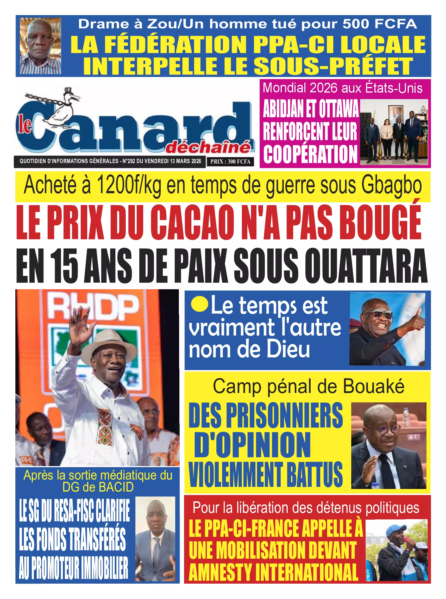 N° 292 - 2026-03-13