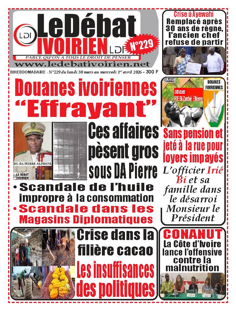LE DEBAT IVOIRIEN N° 229