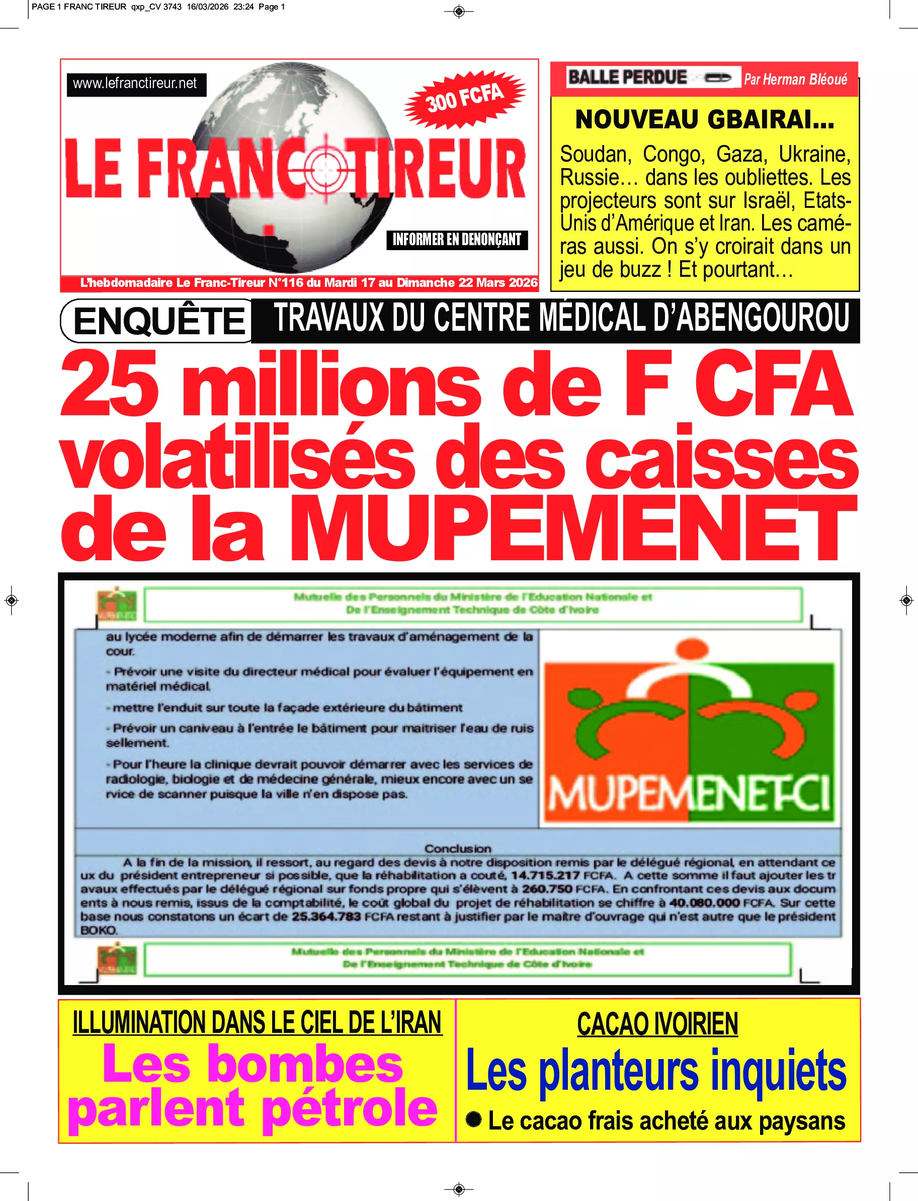 N° 116 - 2026-03-17