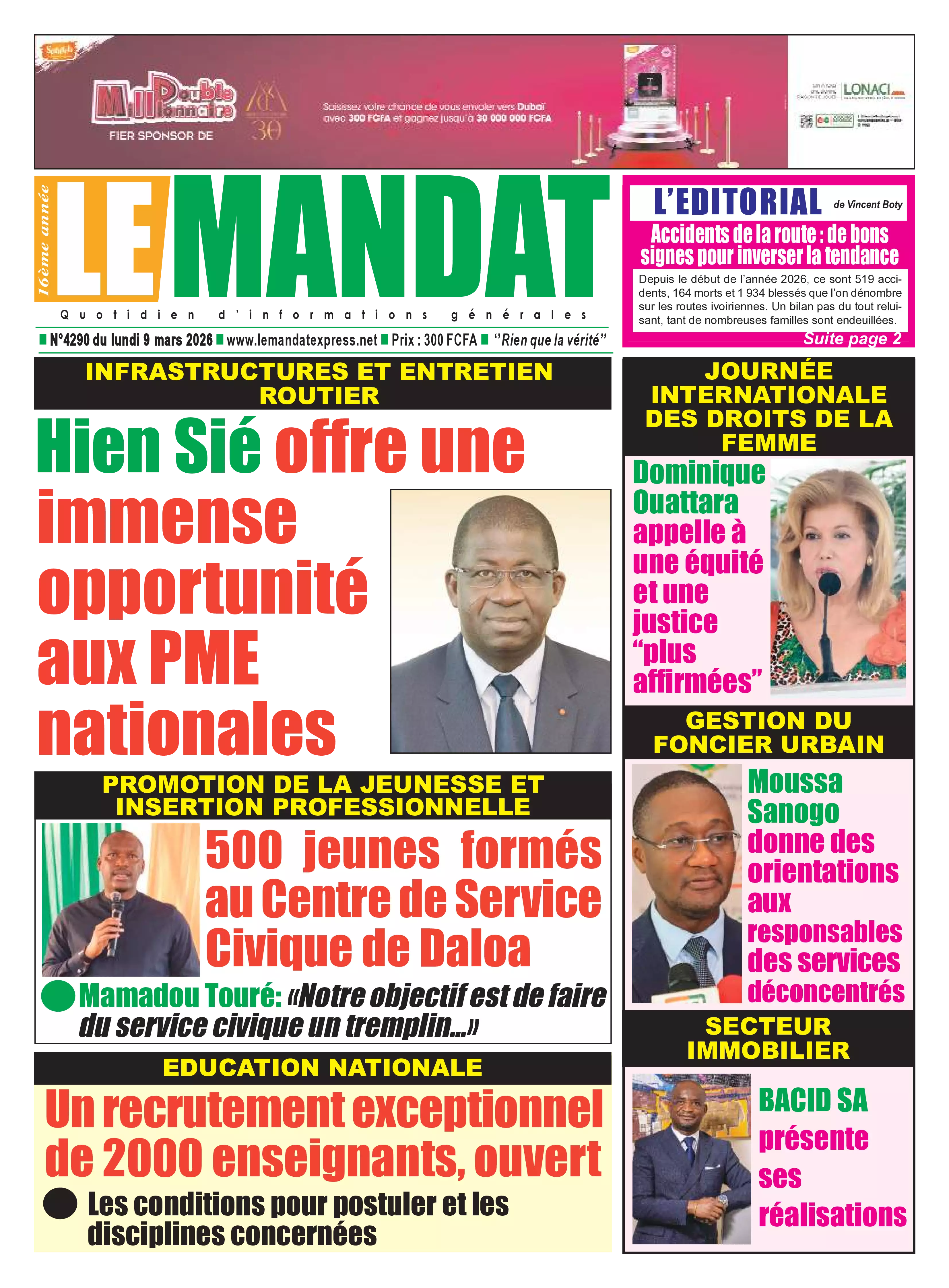 N° 4290 - 2026-03-09