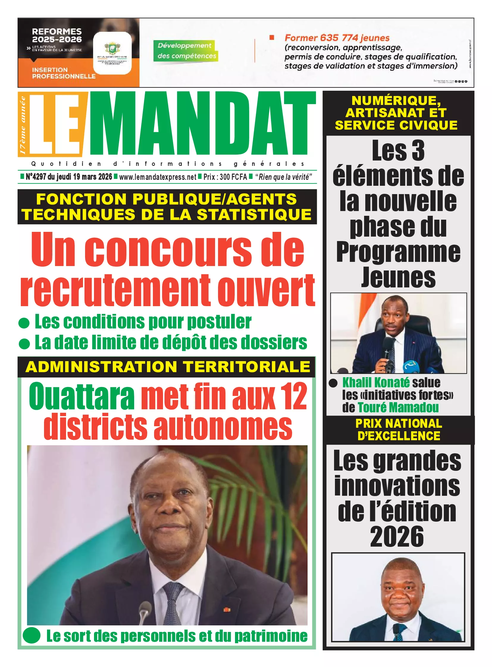 N° 4297 - 2026-03-19