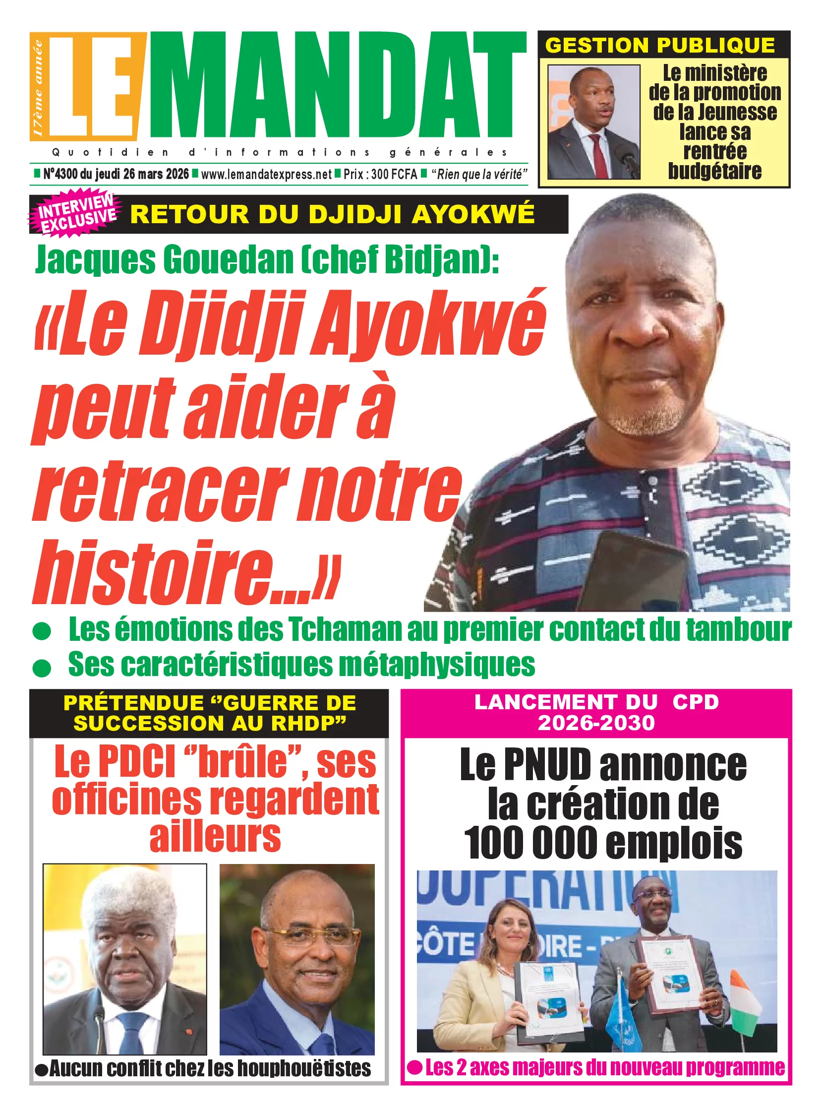 N° 4300 - 2026-03-26